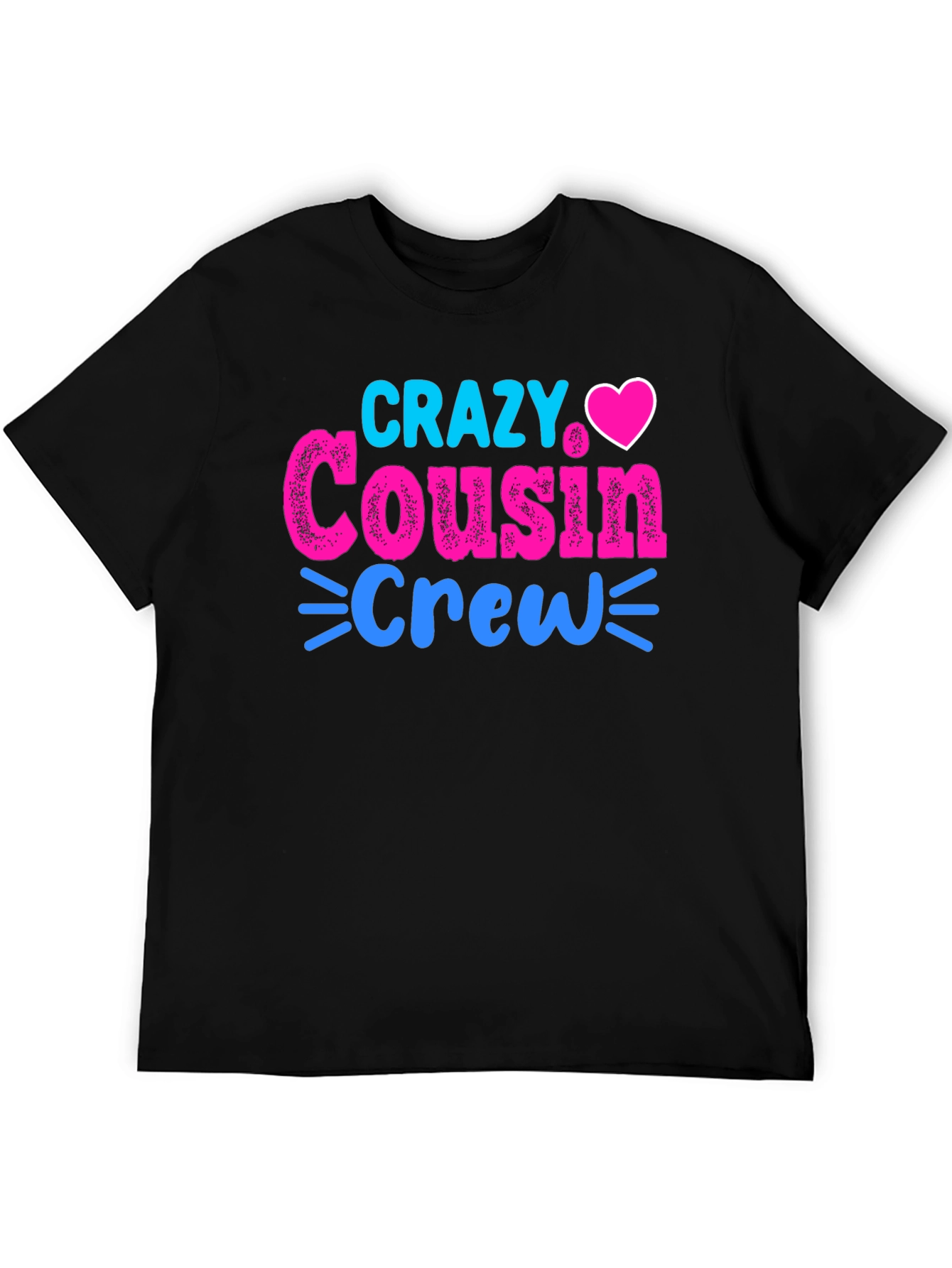 Crazy Cousin Crew Graphic T-Shirt
