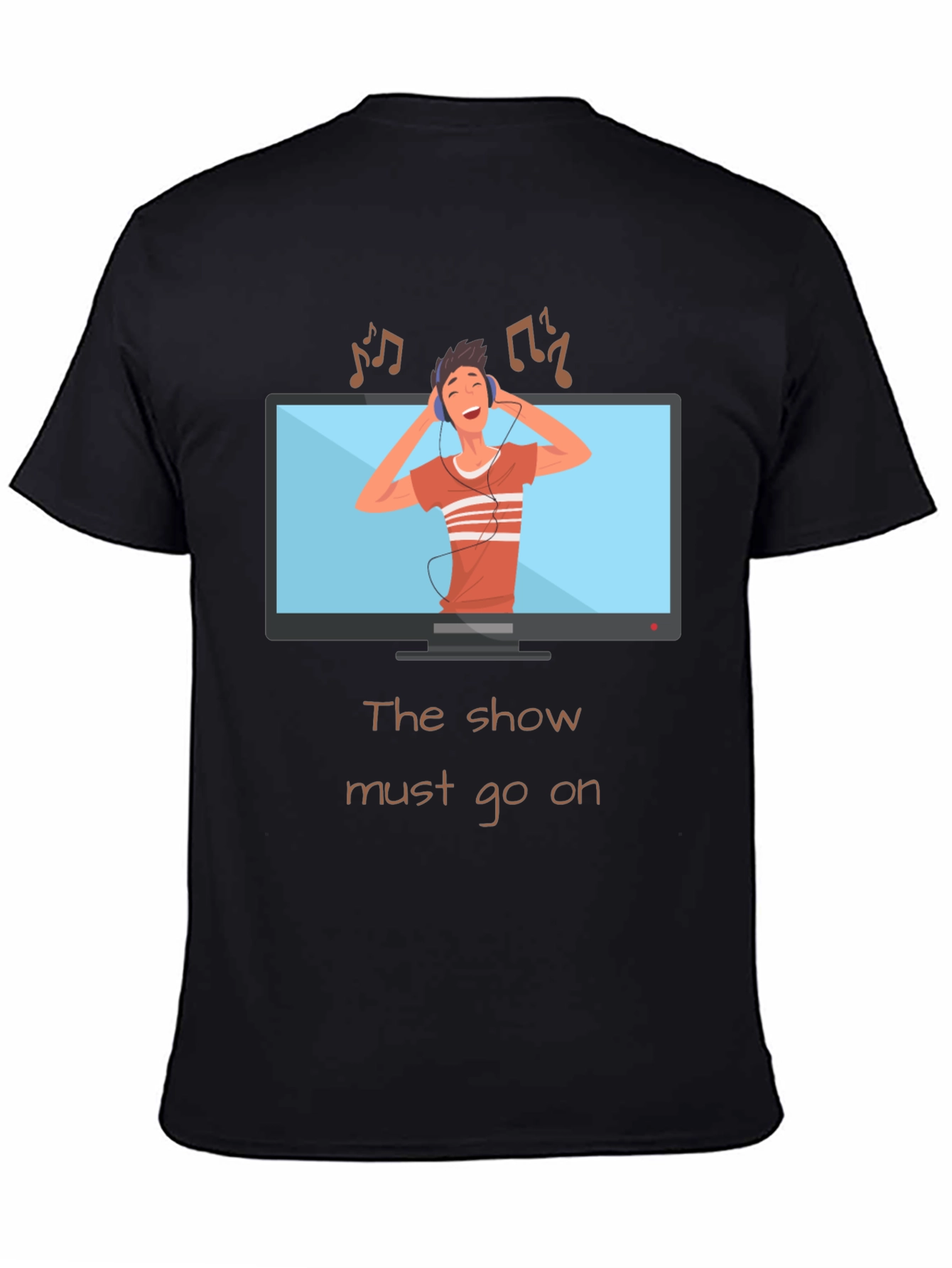 The Show Must Go On Graphic Tee