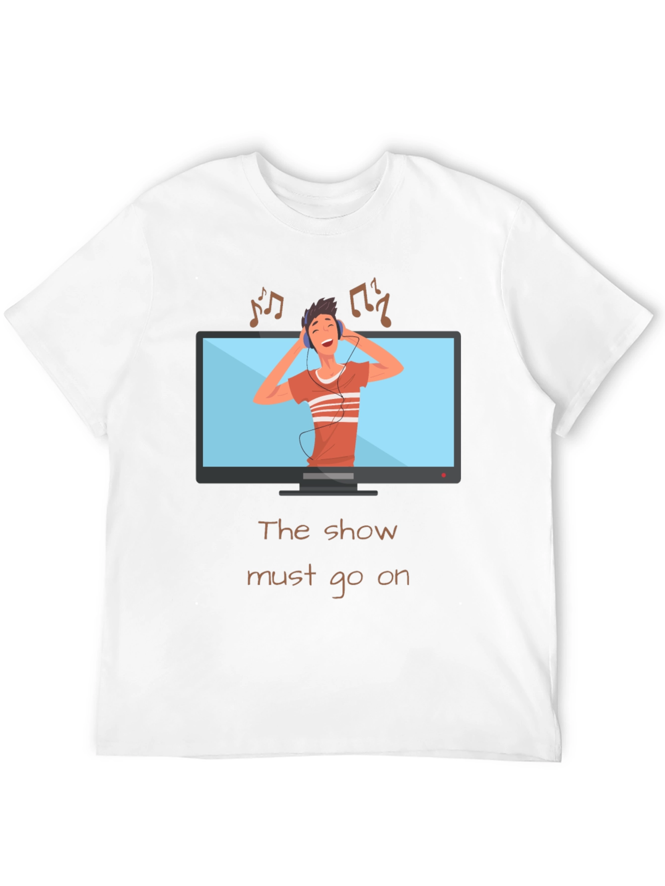 The Show Must Go On Graphic Tee