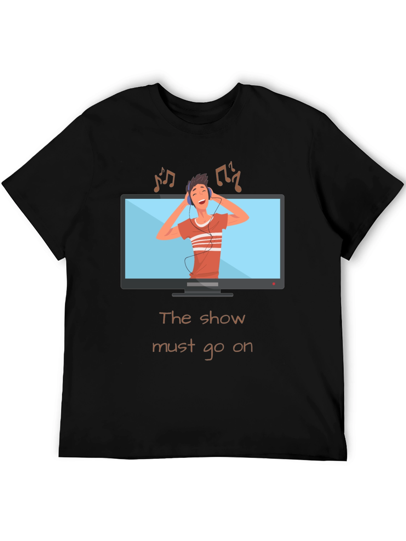 The Show Must Go On Graphic Tee