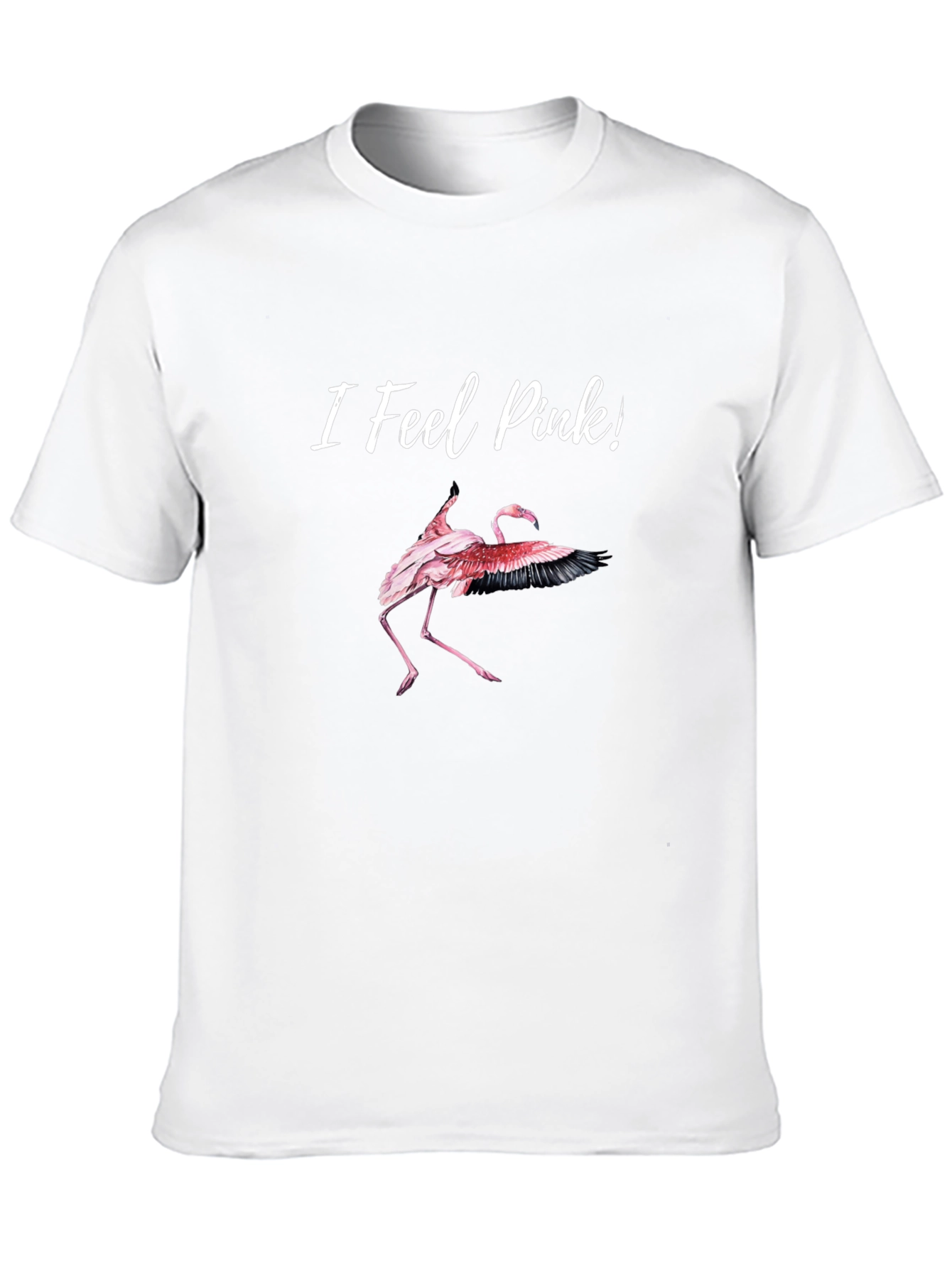 I Feel Pink! Flamingo Graphic Tee