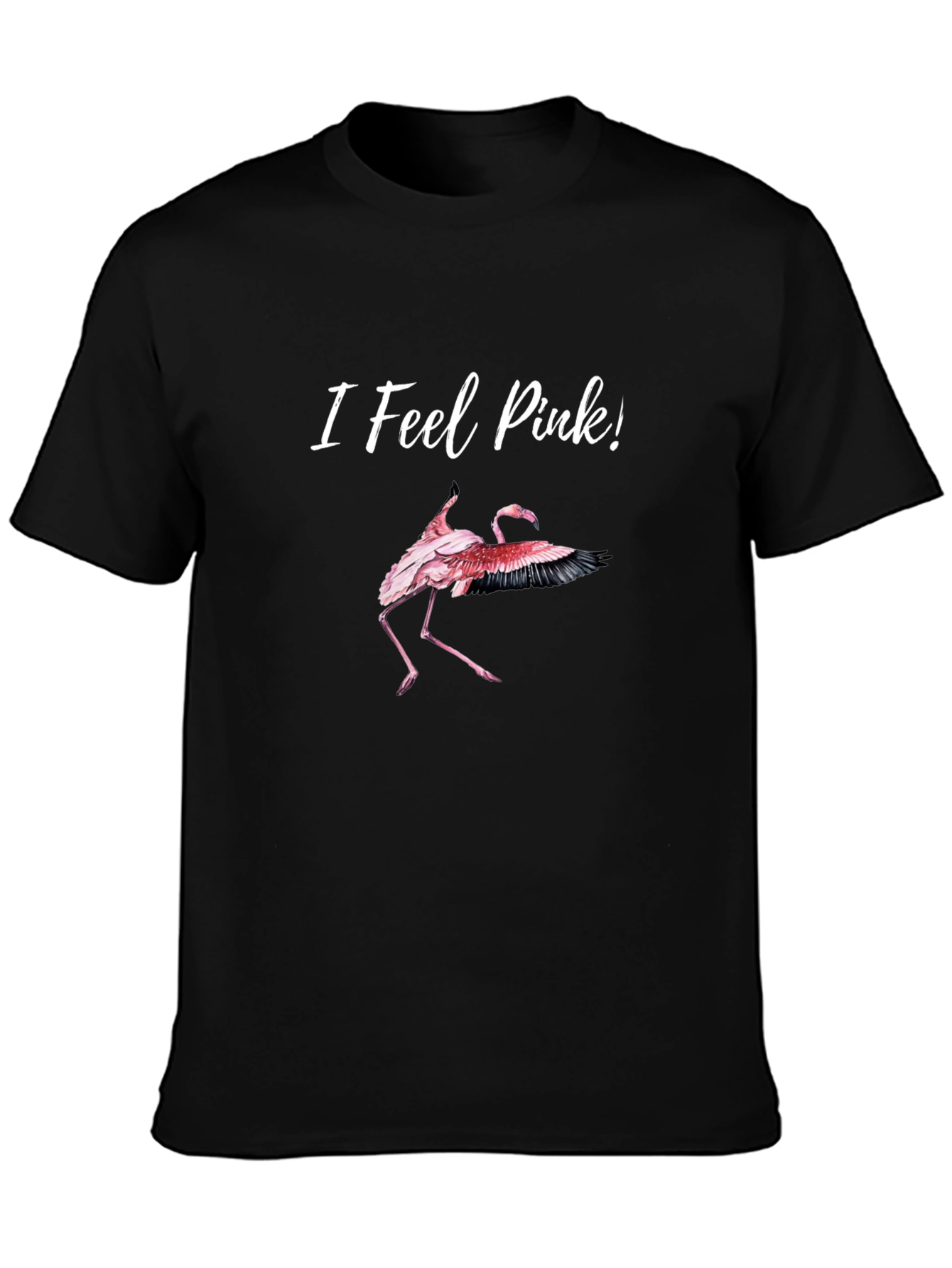 I Feel Pink! Flamingo Graphic Tee