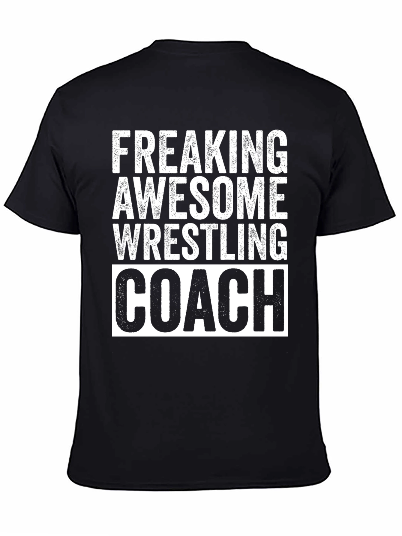 Freaking Awesome Wrestling Coach Graphic T-Shirt