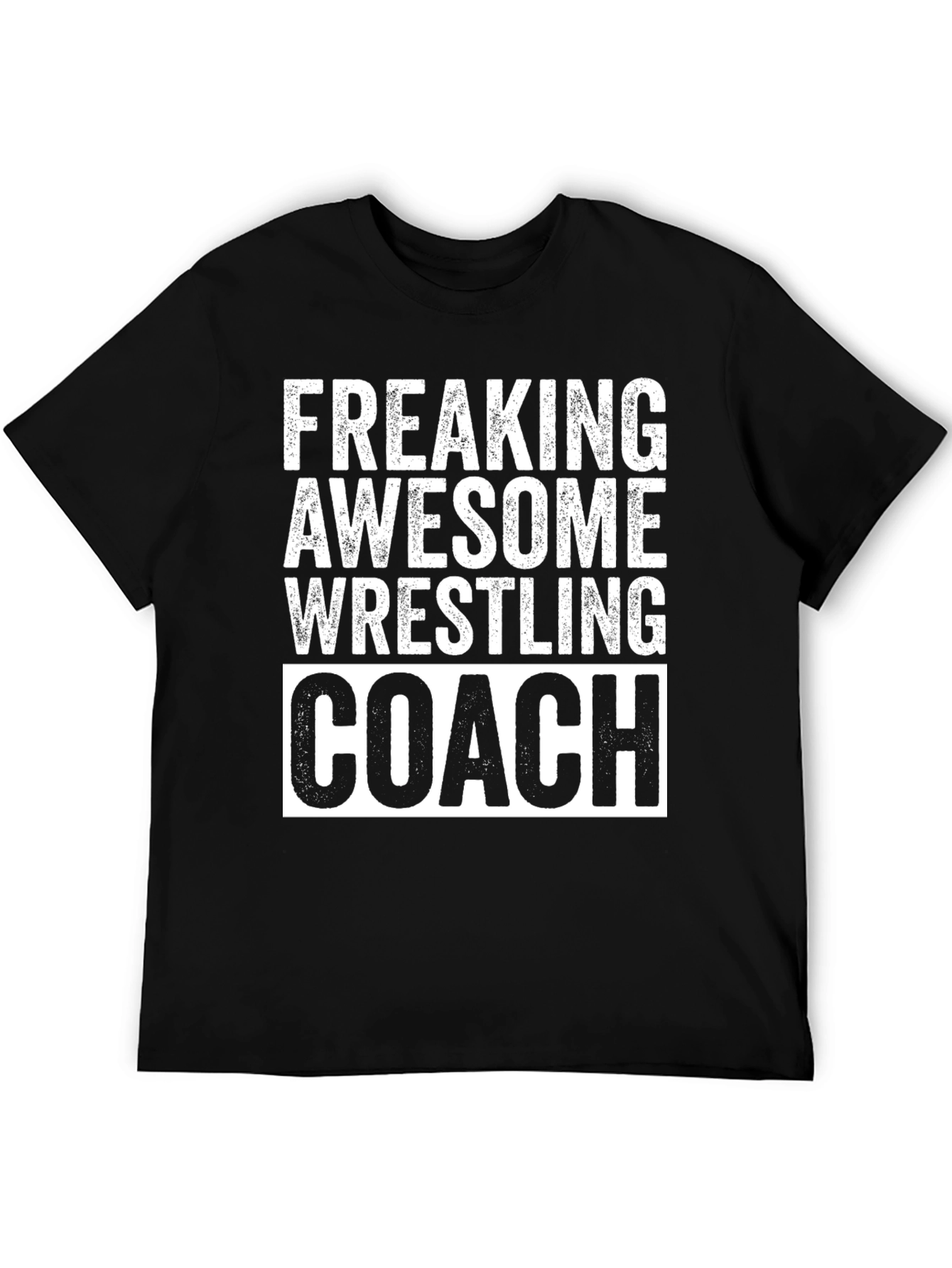 Freaking Awesome Wrestling Coach Graphic T-Shirt