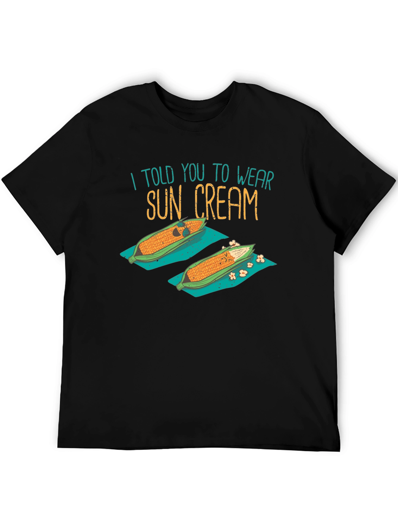 Sun Cream Corn Graphic T-Shirt