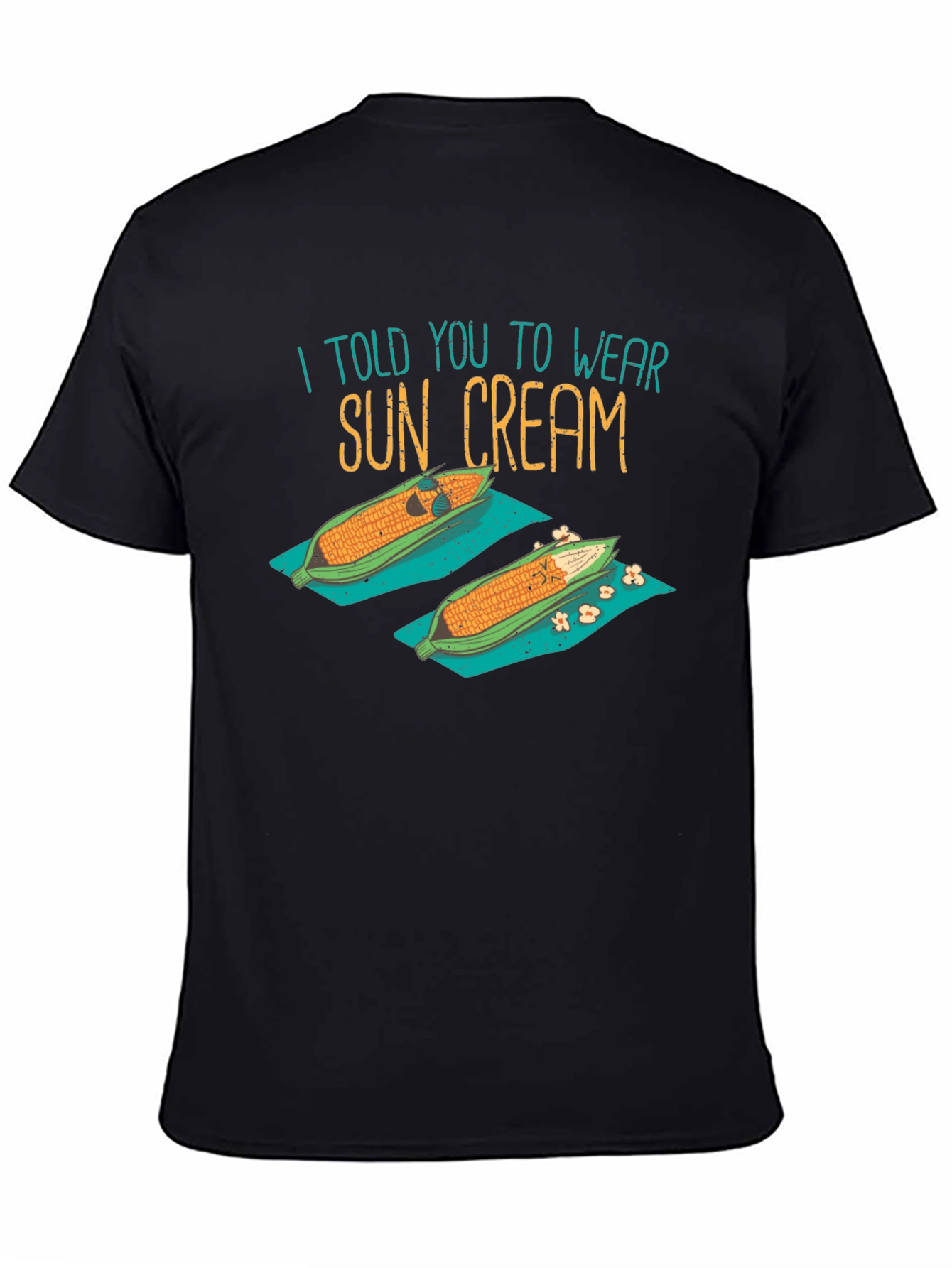 Sun Cream Corn Graphic T-Shirt