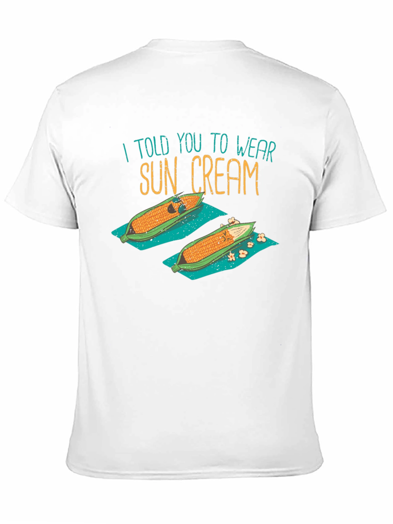 Sun Cream Corn Graphic T-Shirt