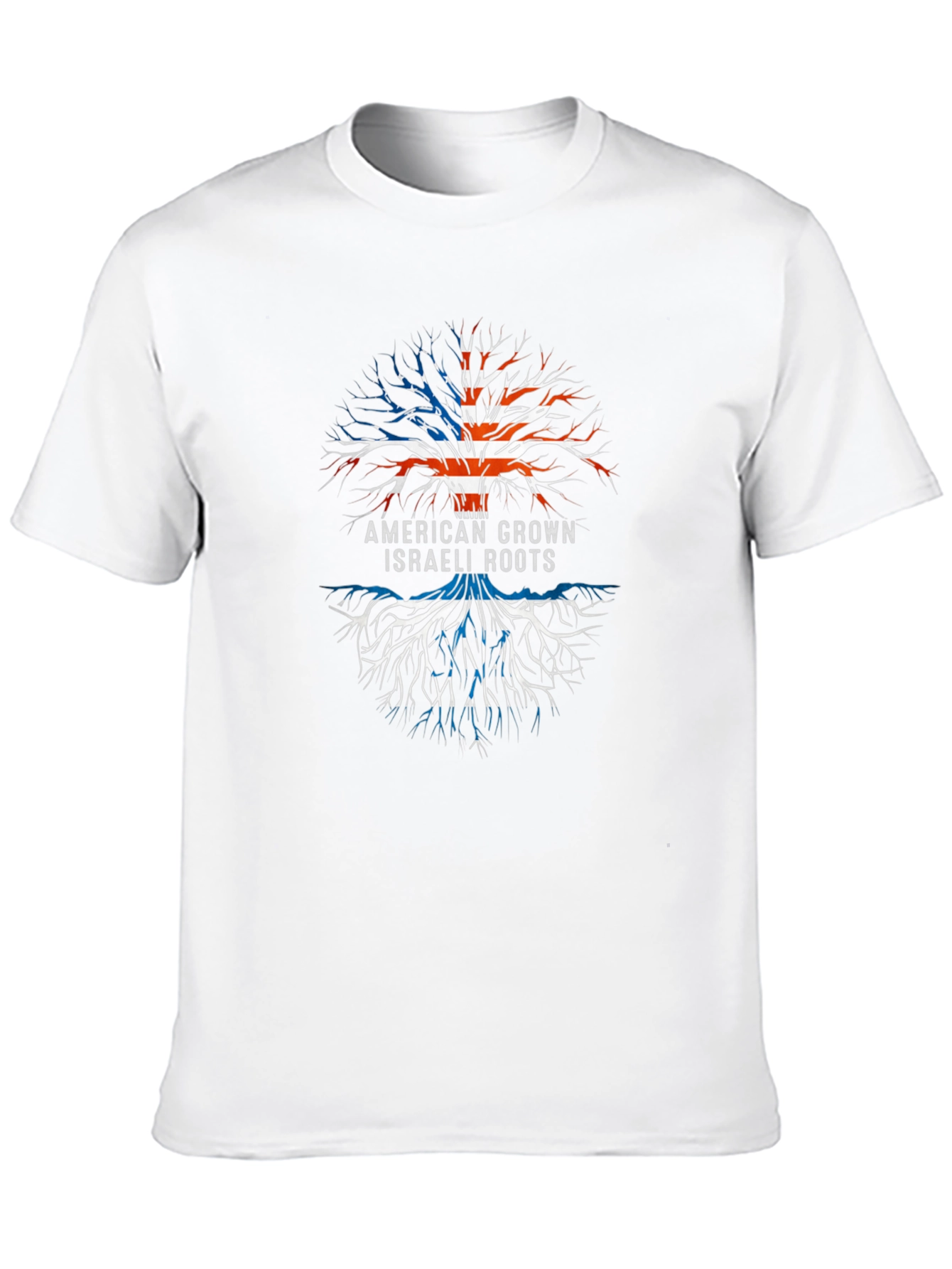 American Grown Israeli Roots Graphic Tee