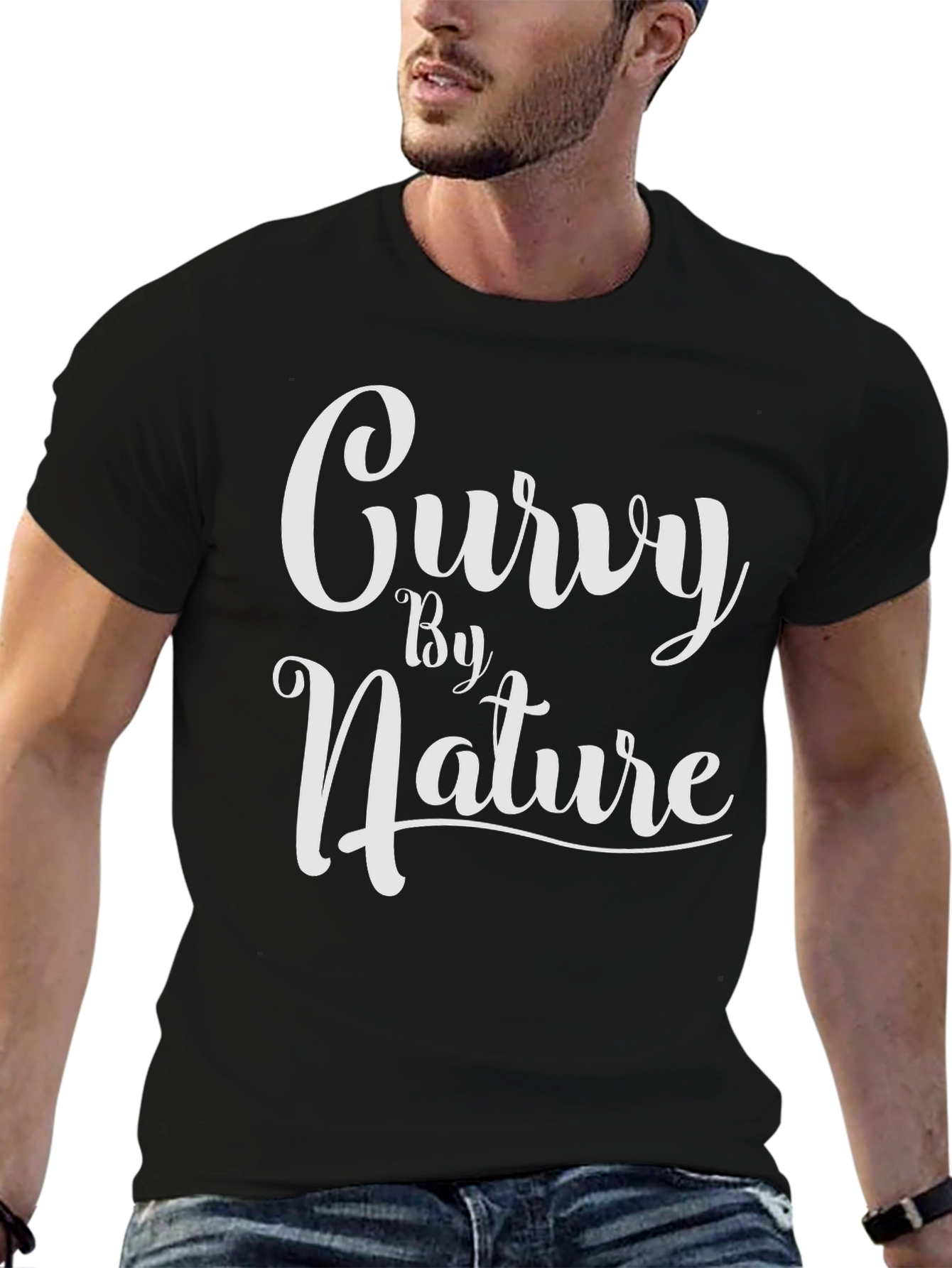 Curvy By Nature Graphic Tee