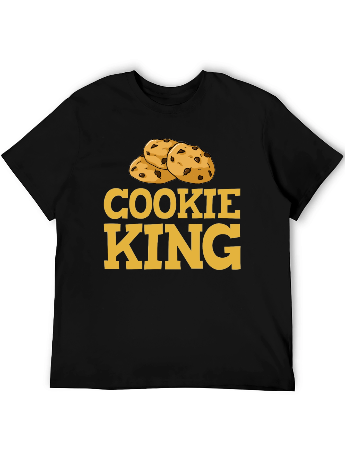 Cookie King T-Shirt - Novelty Foodie Tee