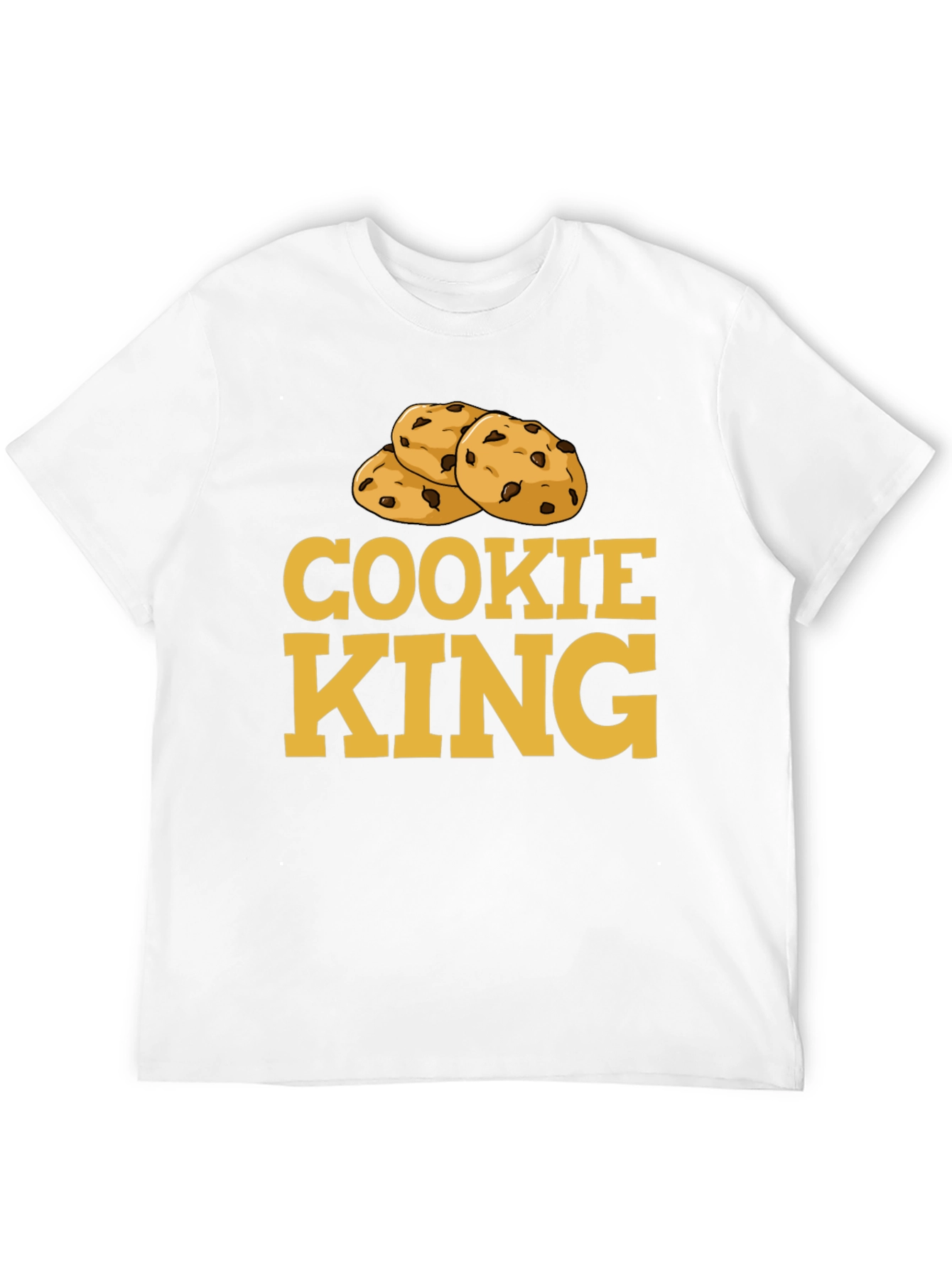 Cookie King T-Shirt - Novelty Foodie Tee