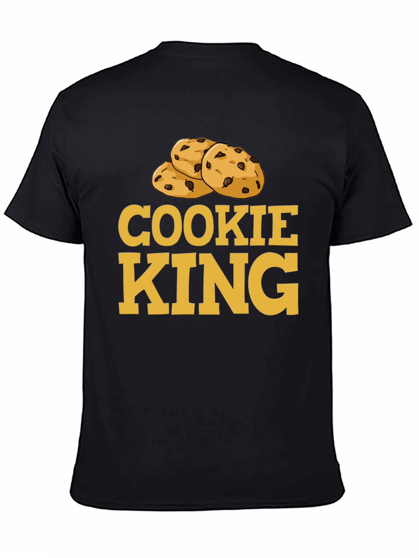 Cookie King T-Shirt - Novelty Foodie Tee