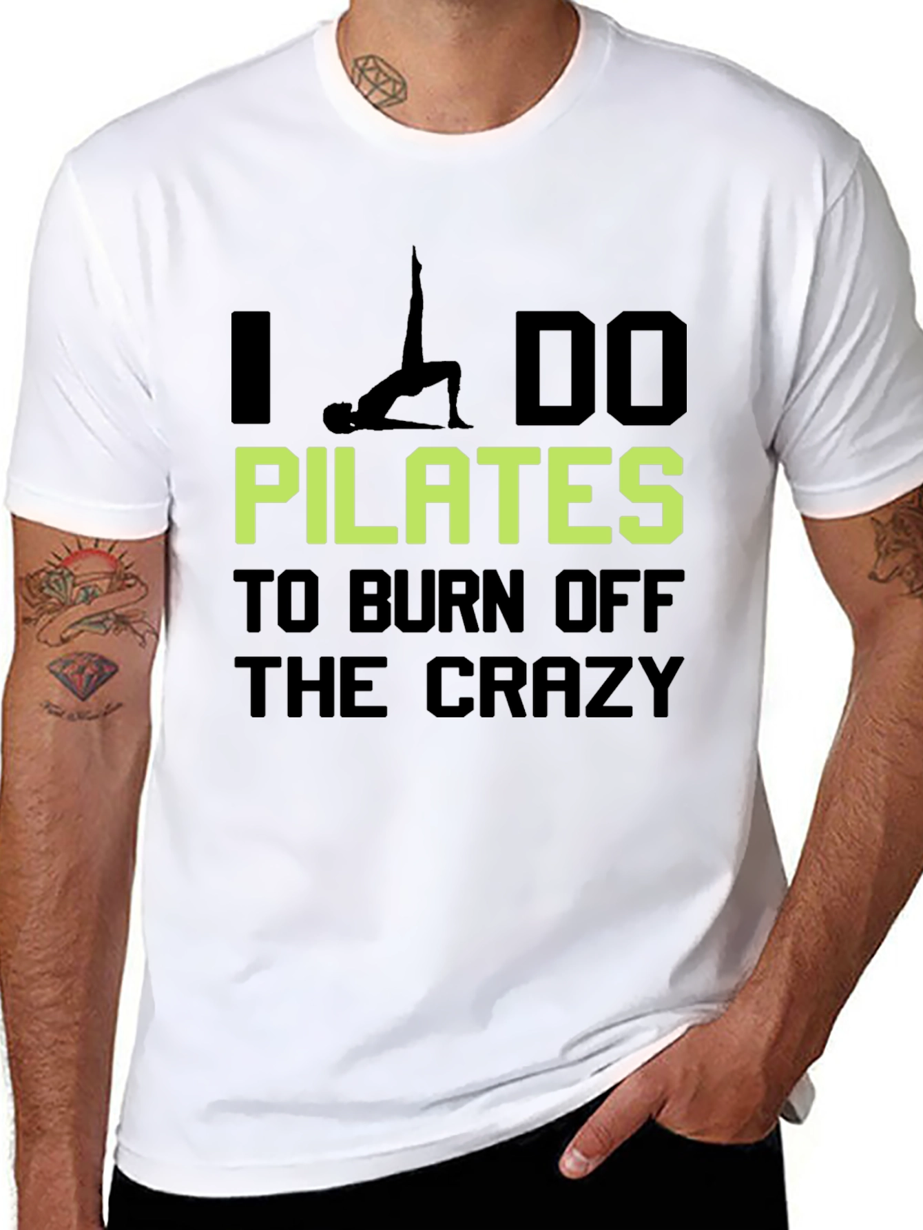 Pilates Crazy Burn Off Graphic T-Shirt
