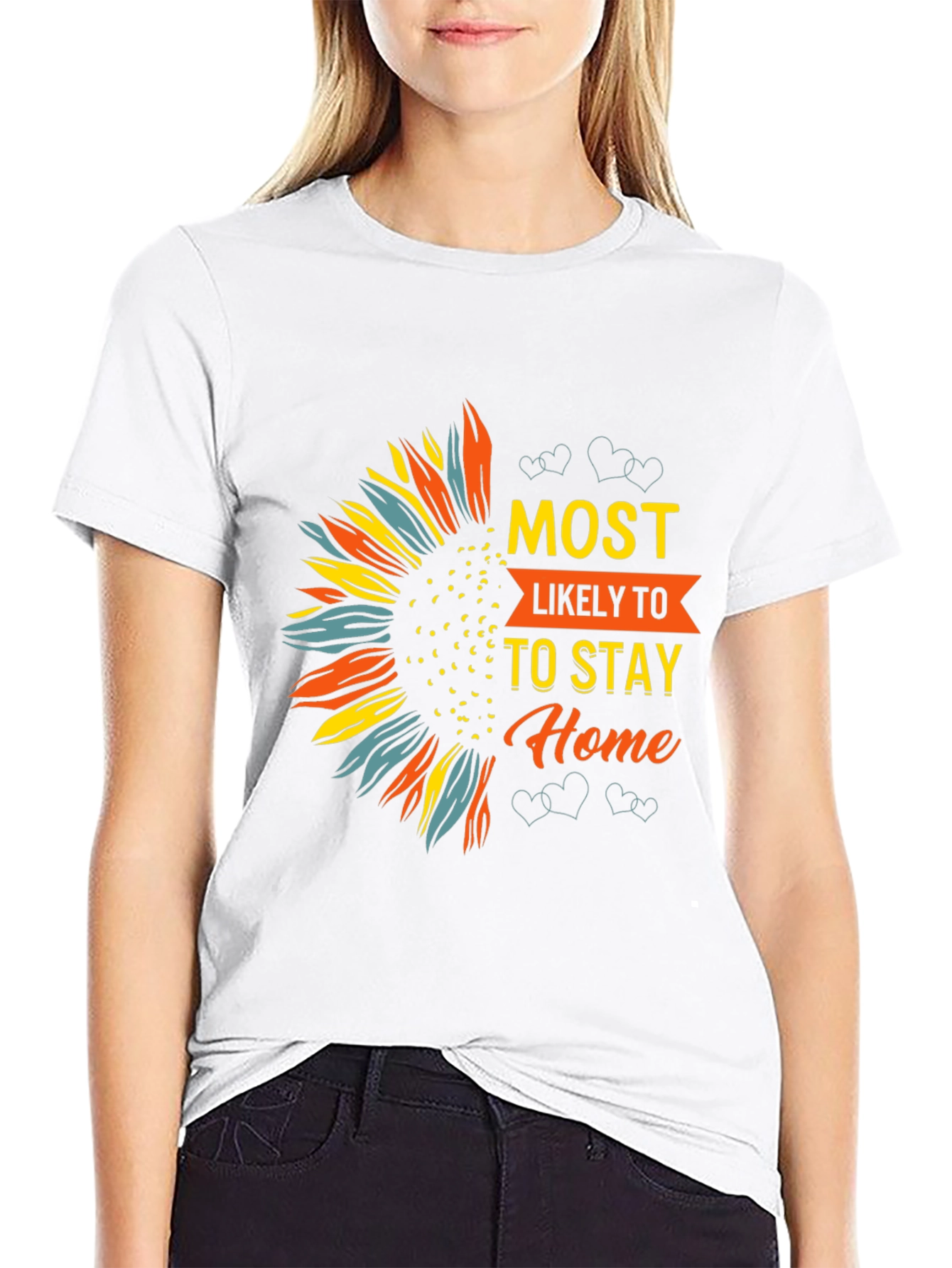 Most Likely To Stay Home Graphic Tee