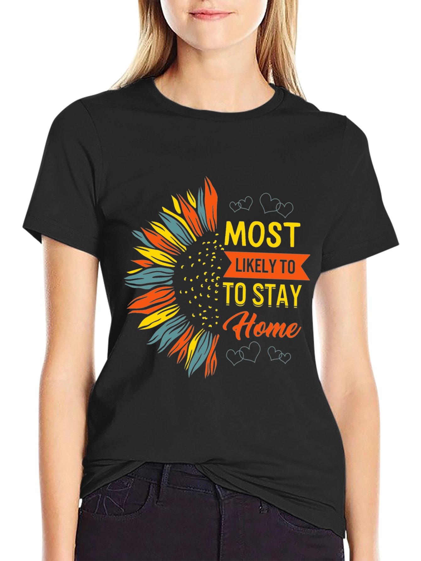 Most Likely To Stay Home Graphic Tee