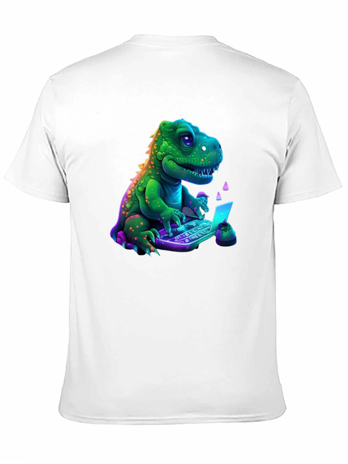 Dino Coder T-Shirt - Black