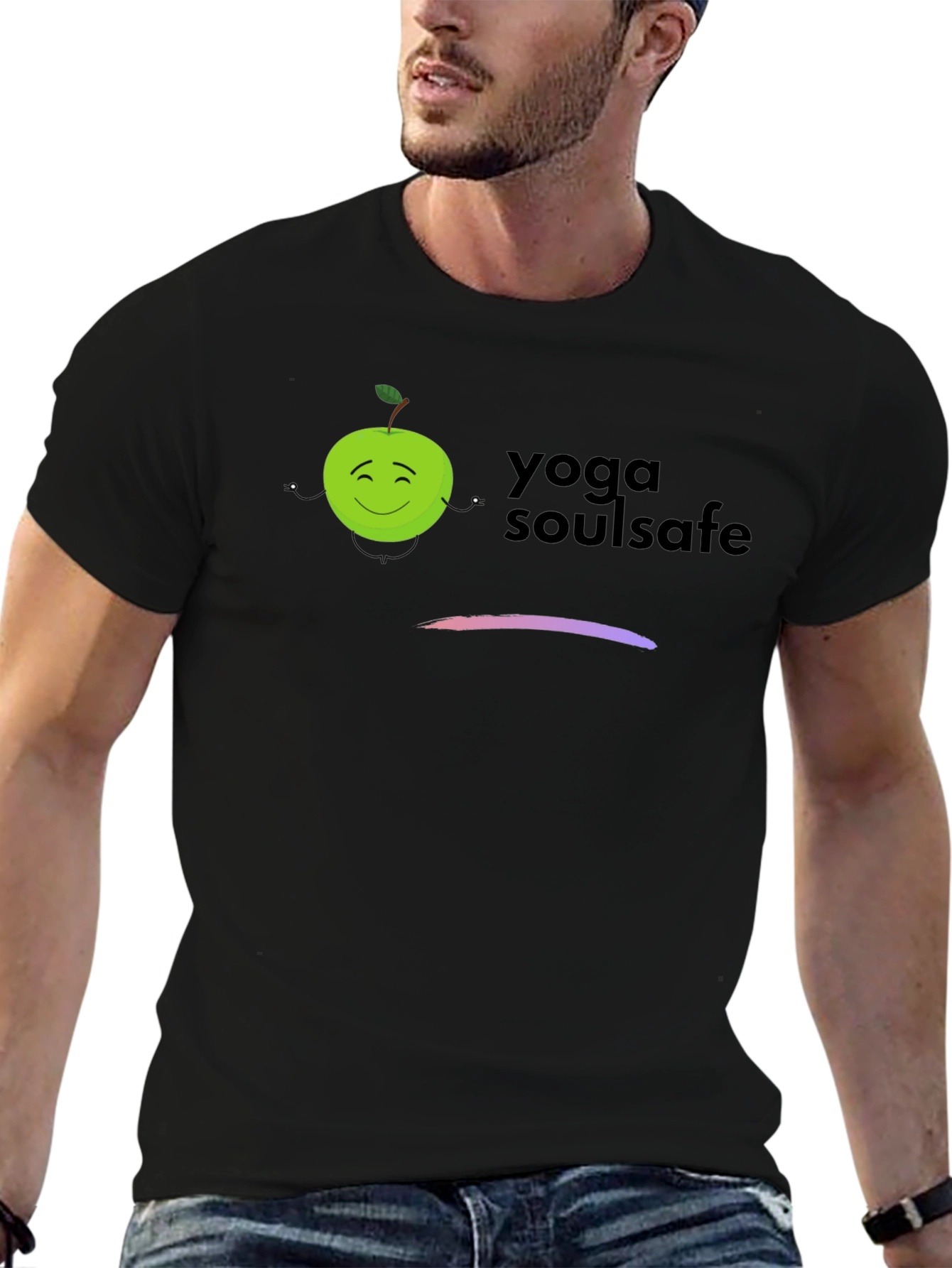 Yoga Soulsafe Black T-Shirt