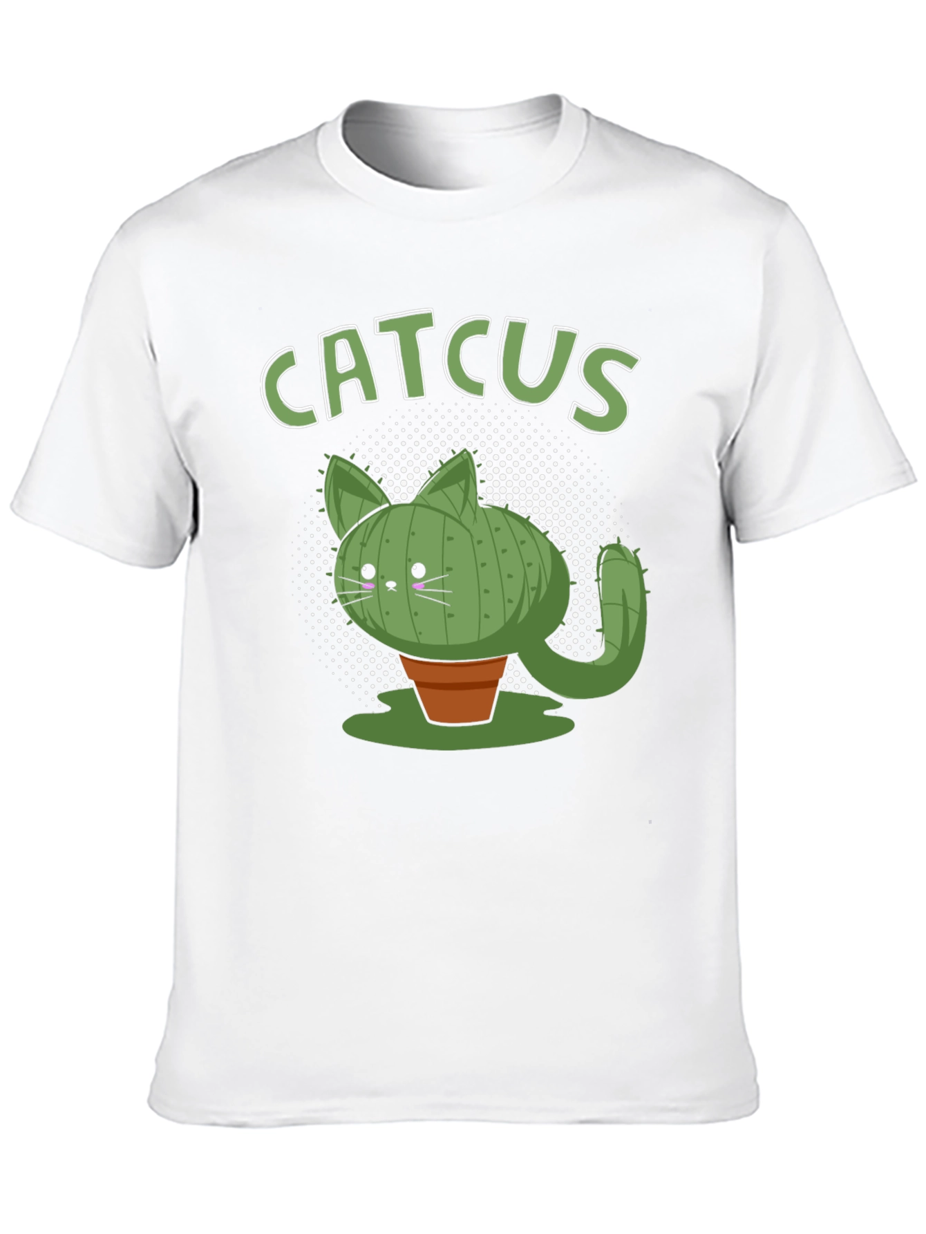 Catcus Black Graphic T-Shirt