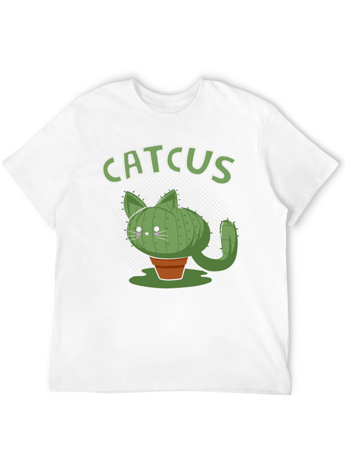 Catcus Black Graphic T-Shirt