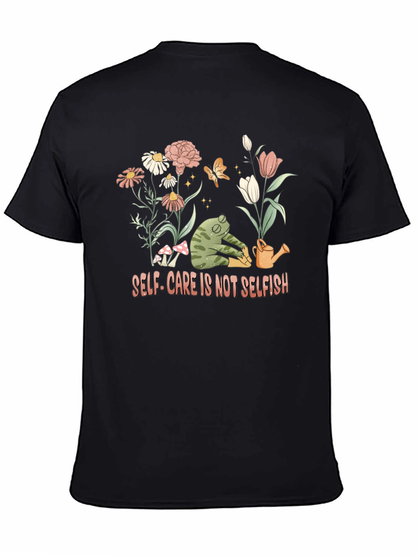 Self-Care Frog Graphic Tee