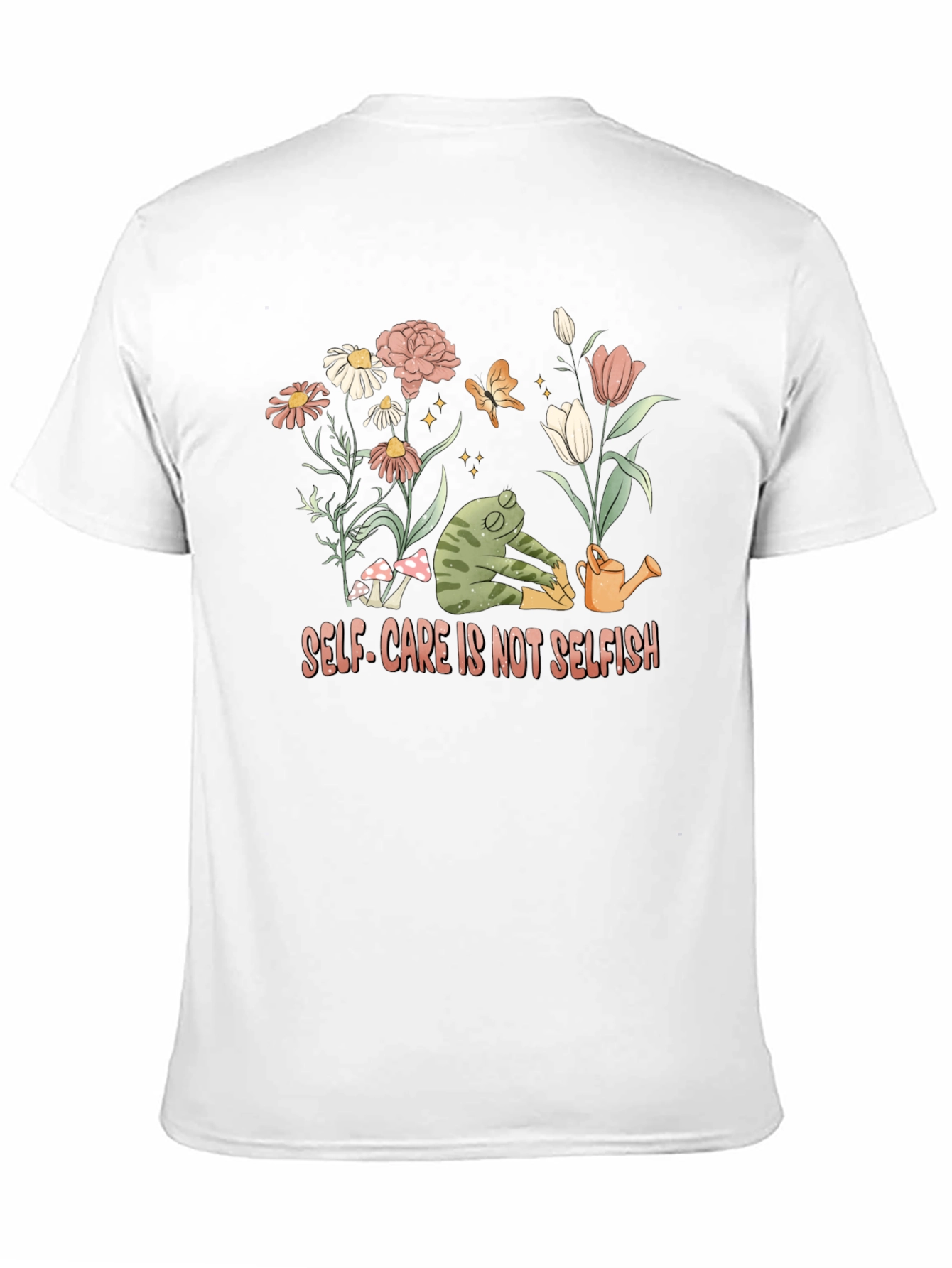 Self-Care Frog Graphic Tee