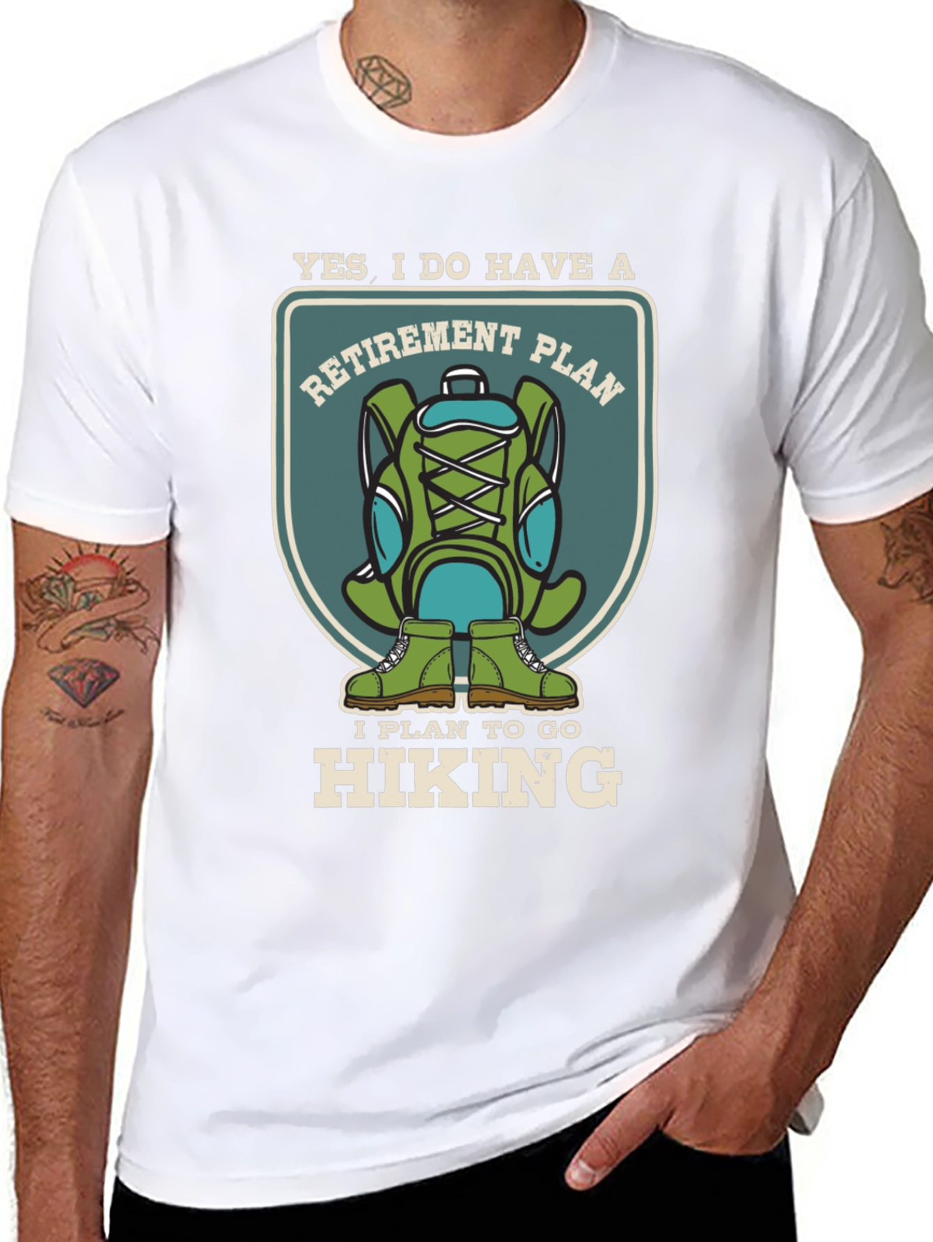 Retirement Hiking Plan T-Shirt