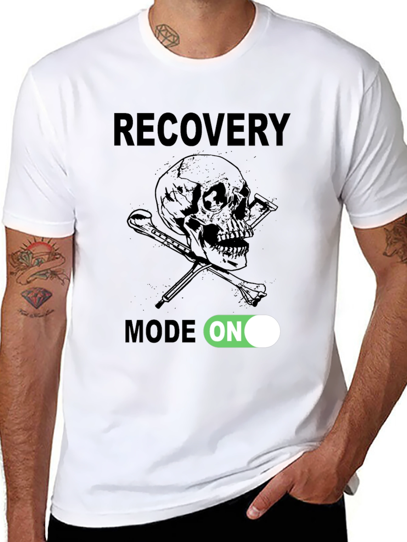 Recovery Mode Skull T-Shirt