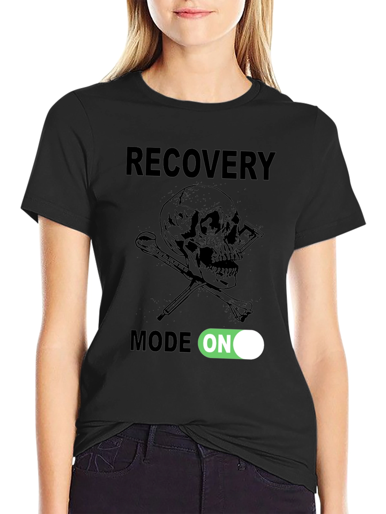 Recovery Mode Skull T-Shirt
