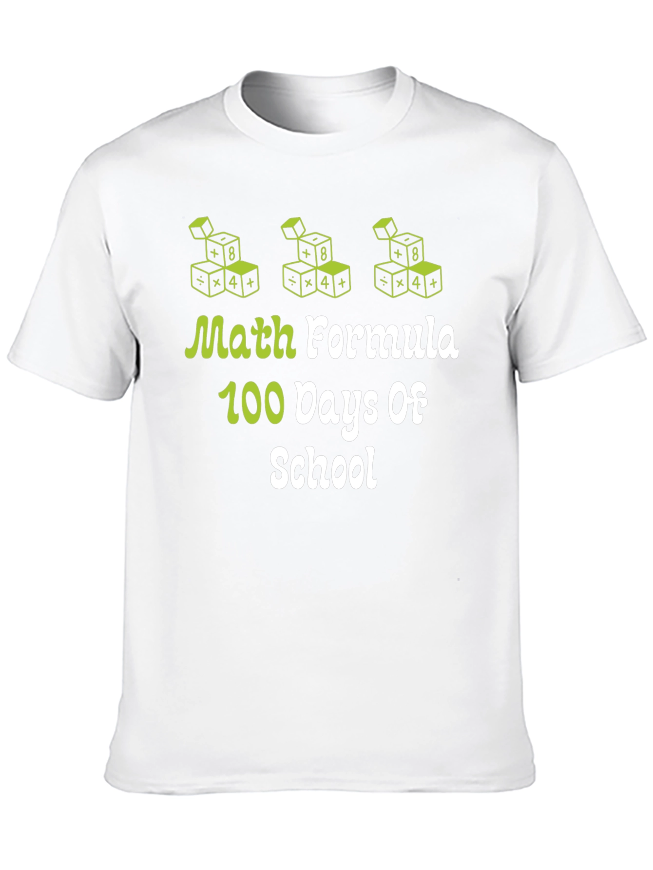 Math Formula 100 Days of School T-Shirt