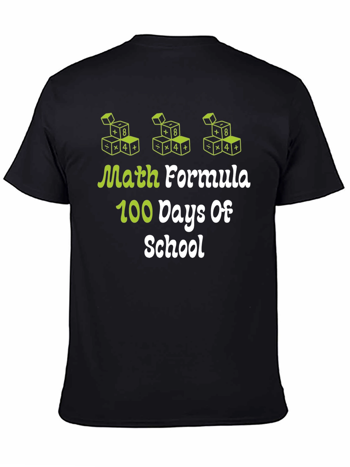Math Formula 100 Days of School T-Shirt