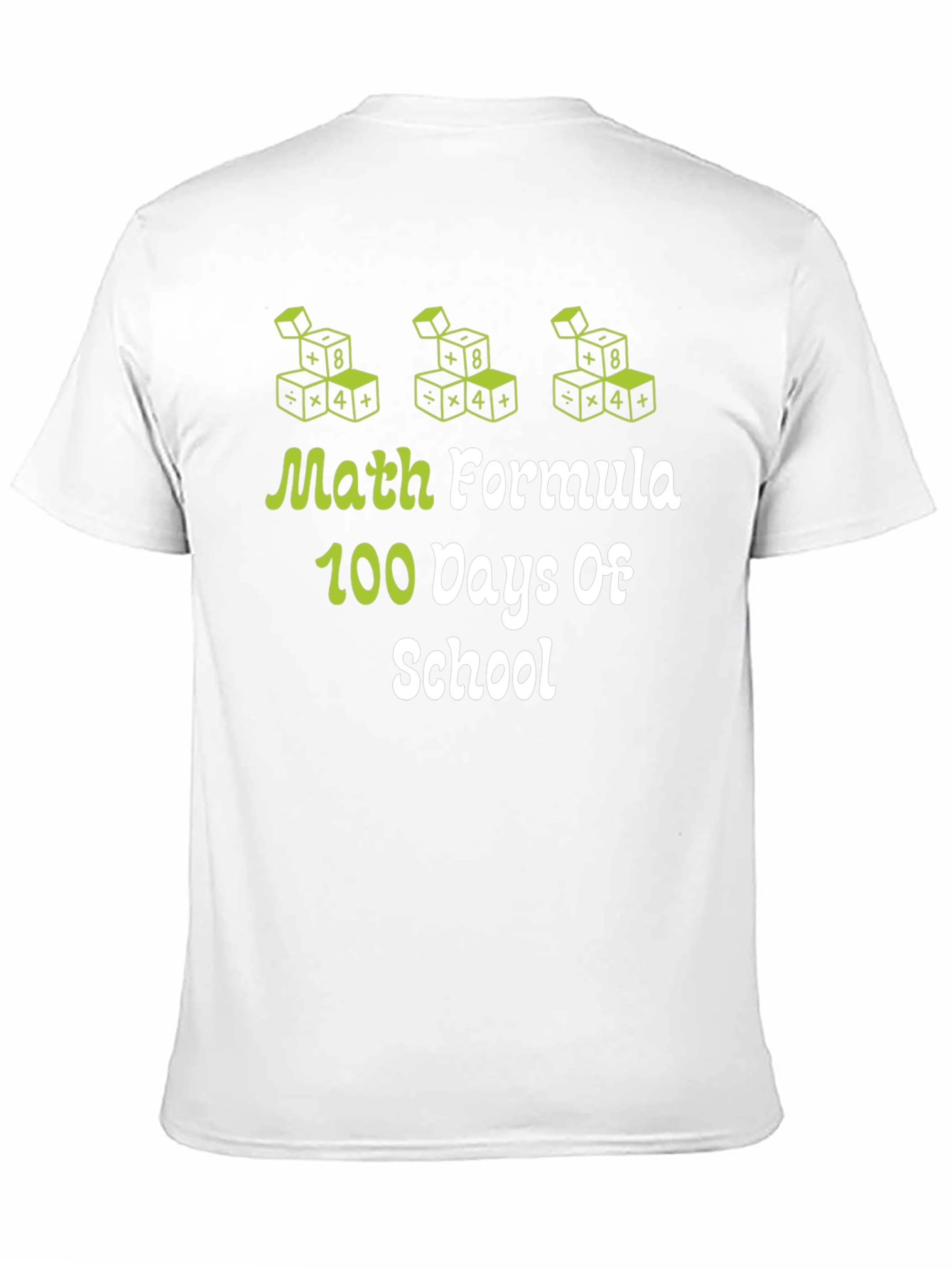 Math Formula 100 Days of School T-Shirt