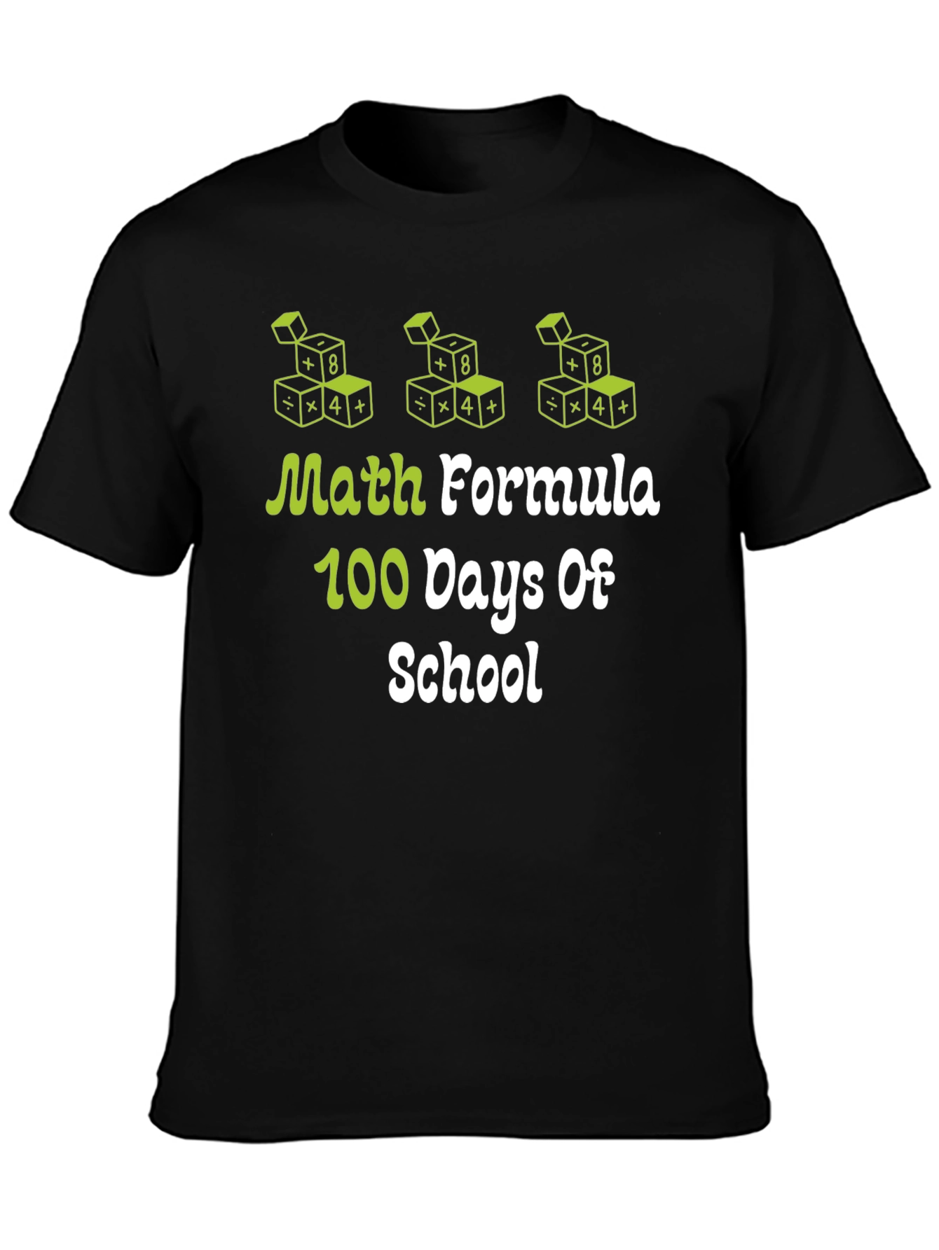 Math Formula 100 Days of School T-Shirt