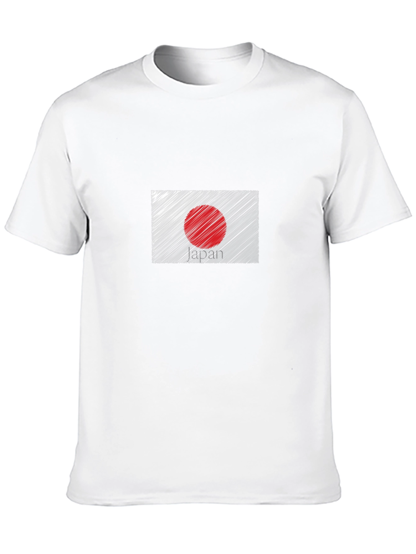 Japan Flag Graphic Tee - Stylish Black T-Shirt