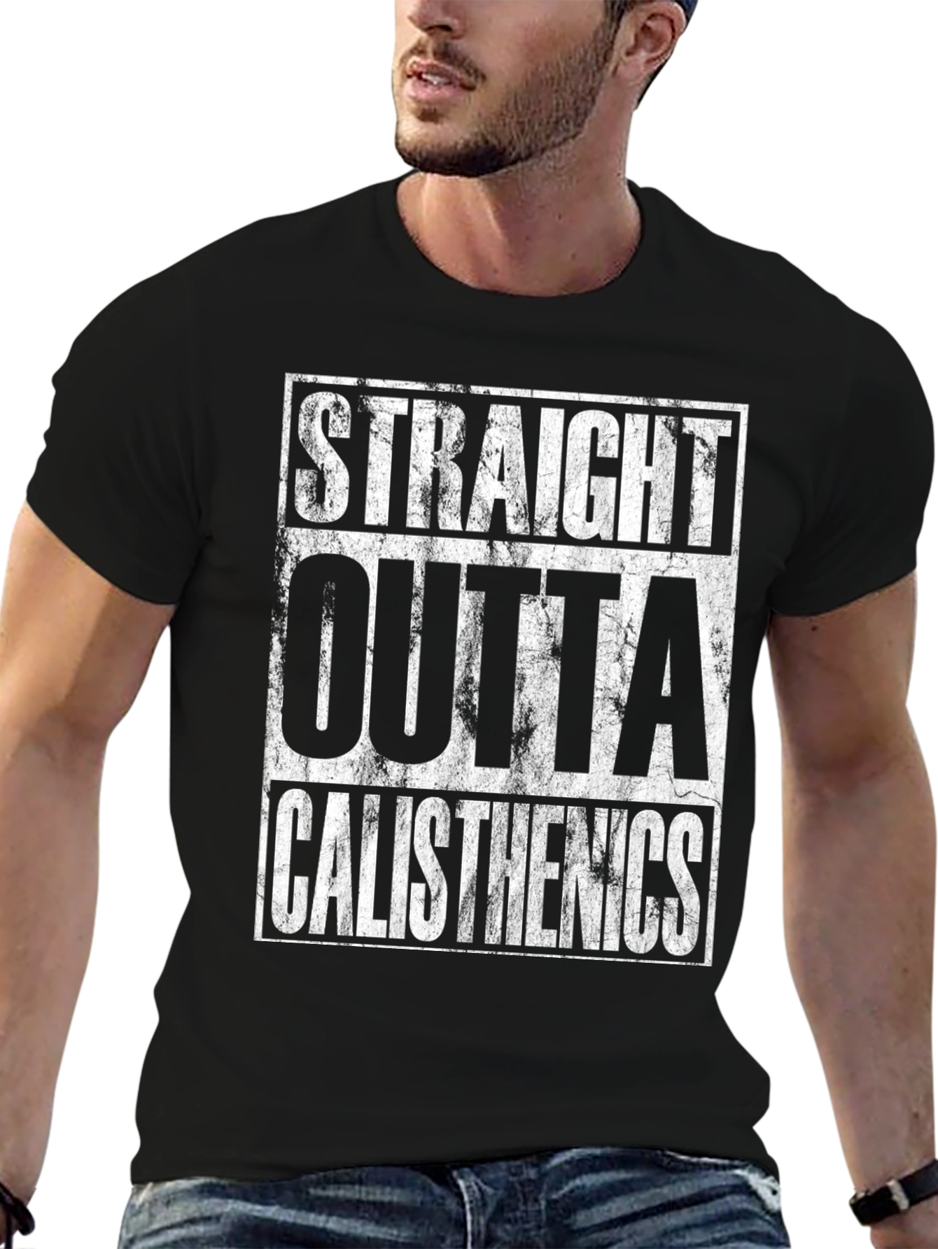 Straight Outta Calisthenics Graphic Tee