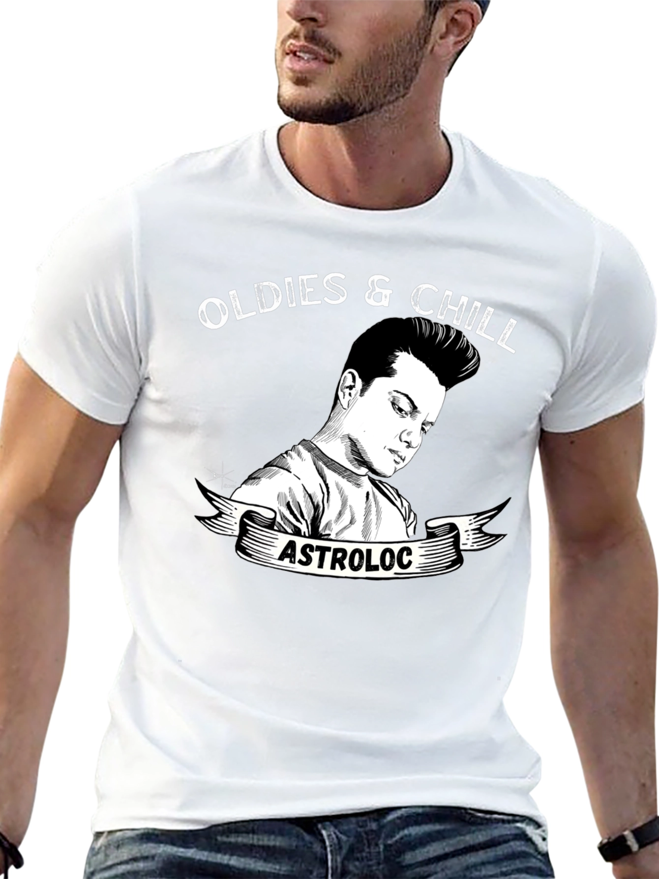 Oldies & Chill T-Shirt - Astroloc Graphic Tee