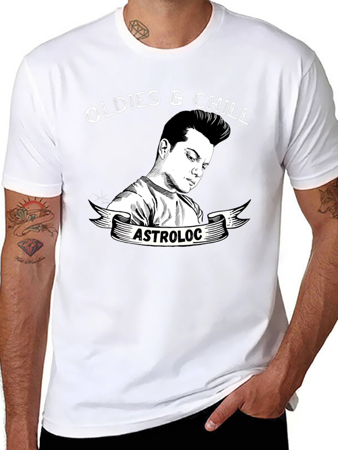 Oldies & Chill T-Shirt - Astroloc Graphic Tee
