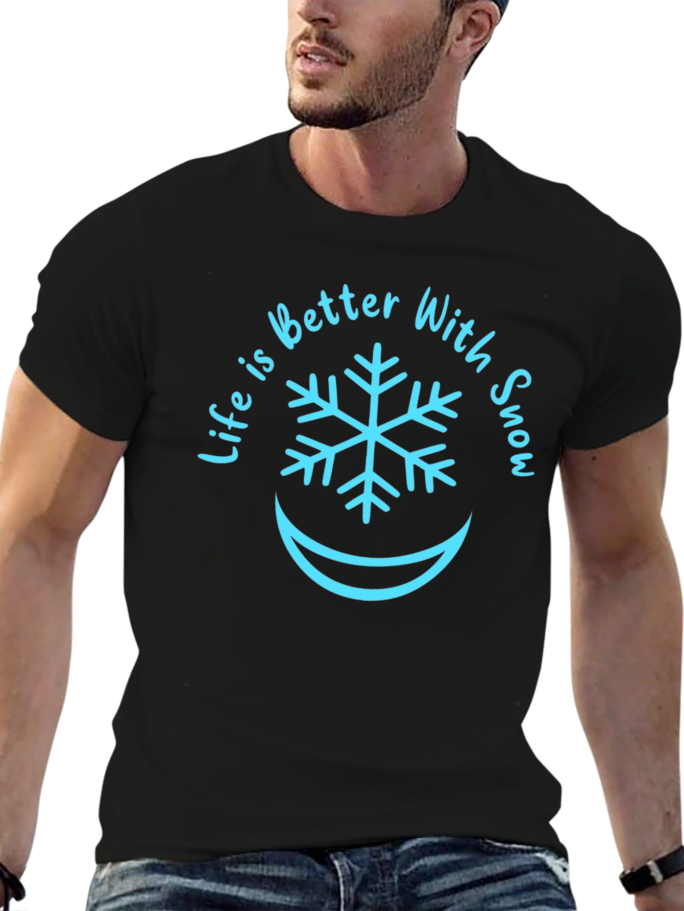 Life is Better With Snow T-Shirt - Winter Fun