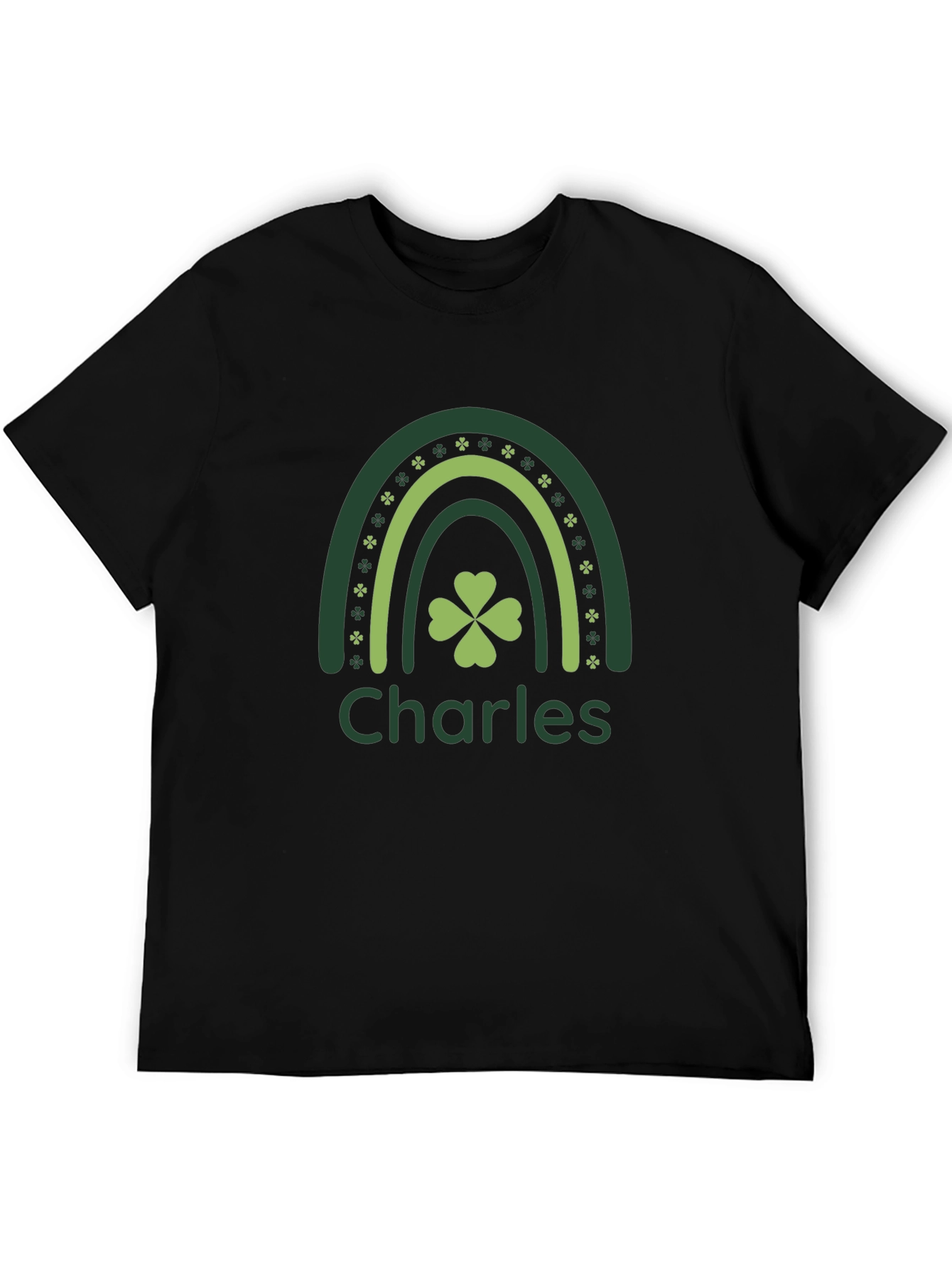 Personalized St. Patricks Day Rainbow Shirt