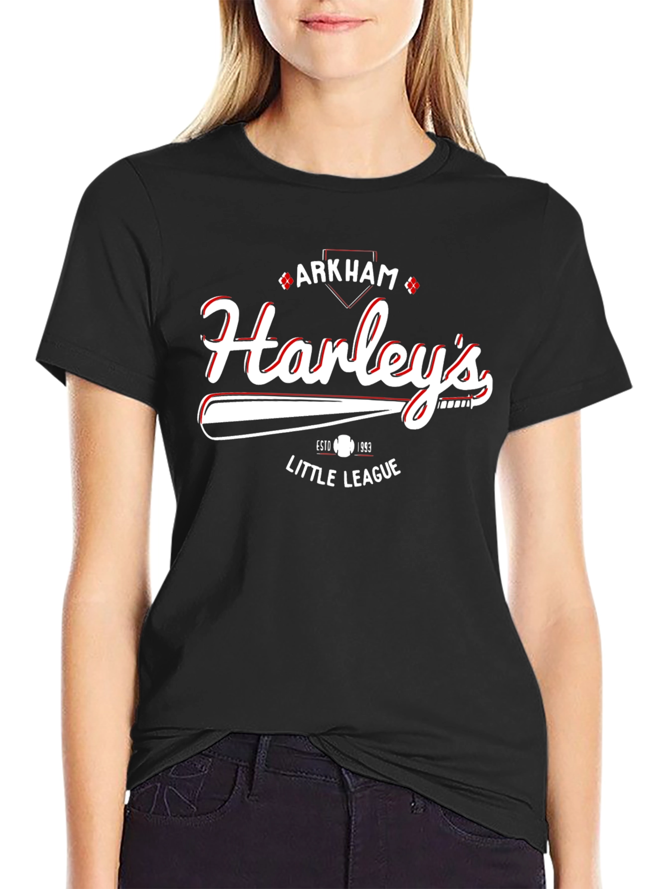 Arkham Harleys Little League T-Shirt