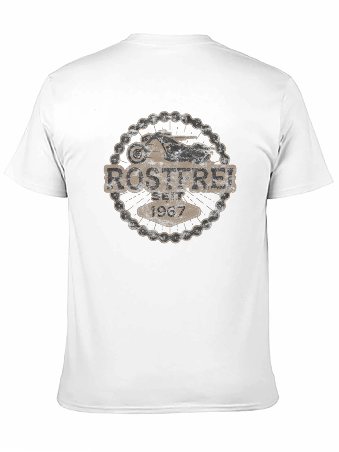 Rostfrei Motorcycle T-Shirt - Black