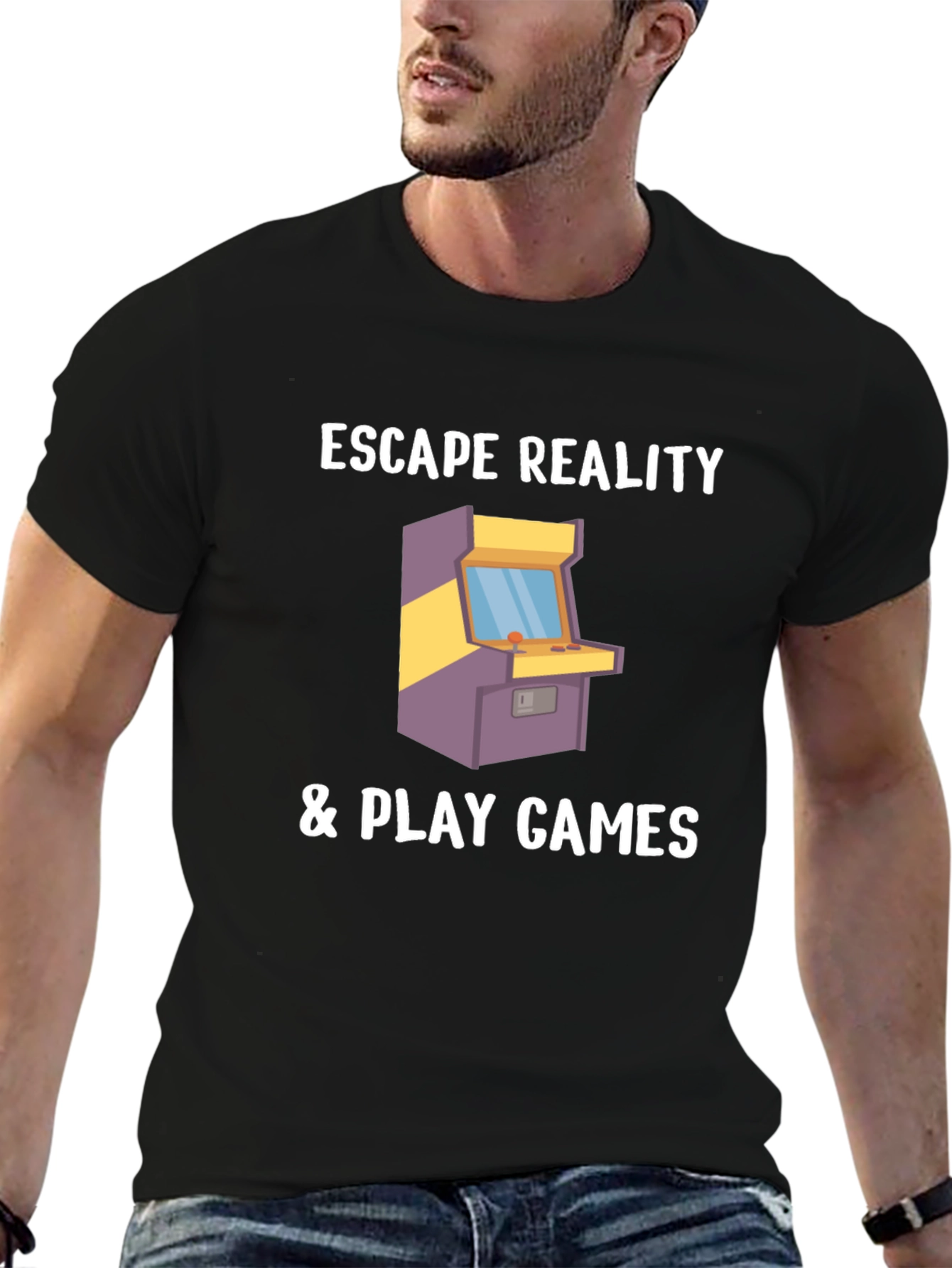 Escape Reality & Play Games Graphic T-Shirt