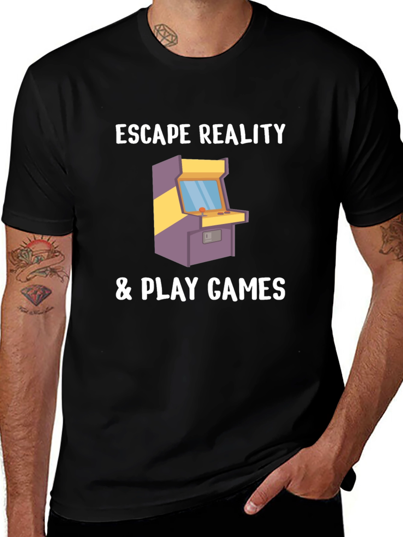 Escape Reality & Play Games Graphic T-Shirt