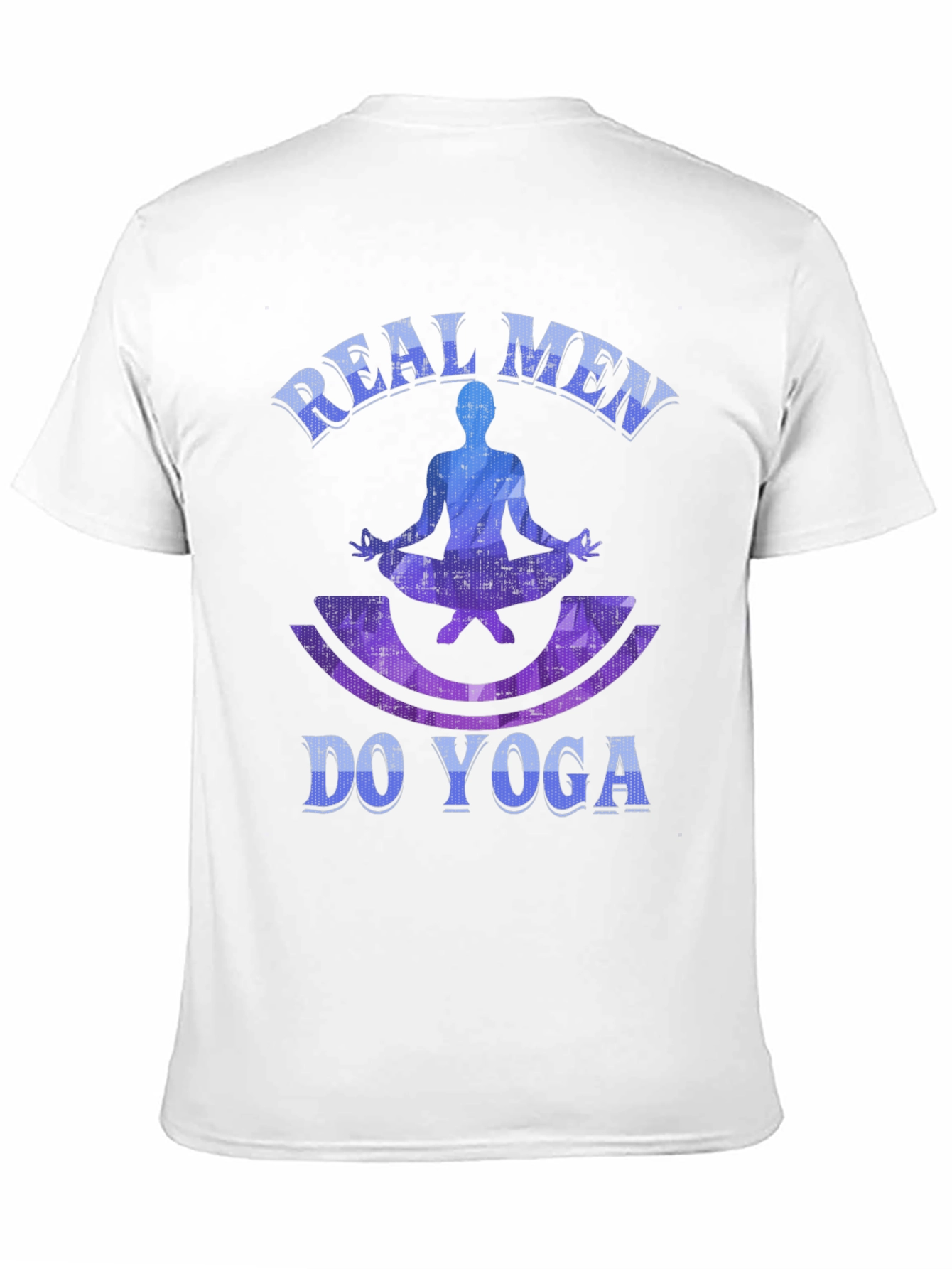 Real Men Do Yoga Graphic T-Shirt - Fitness Apparel