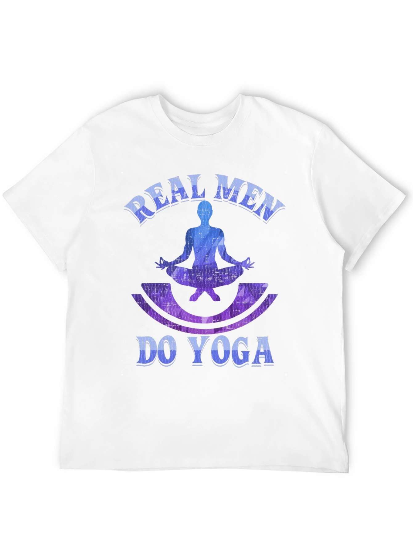 Real Men Do Yoga Graphic T-Shirt - Fitness Apparel