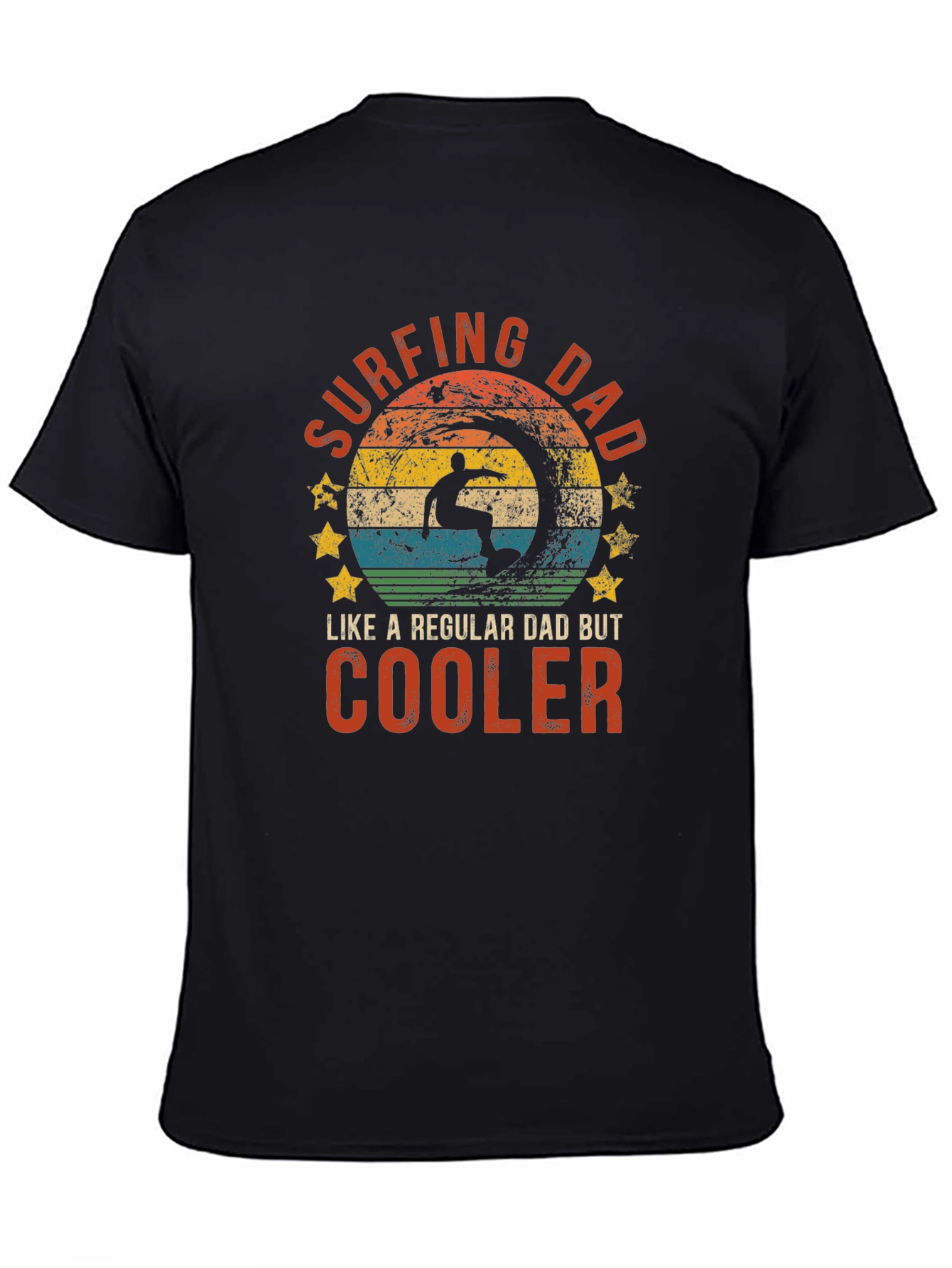 Surfing Dad T-Shirt: Cool Dad Edition