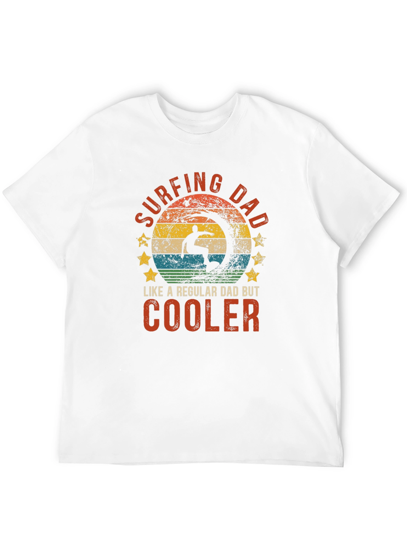 Surfing Dad T-Shirt: Cool Dad Edition
