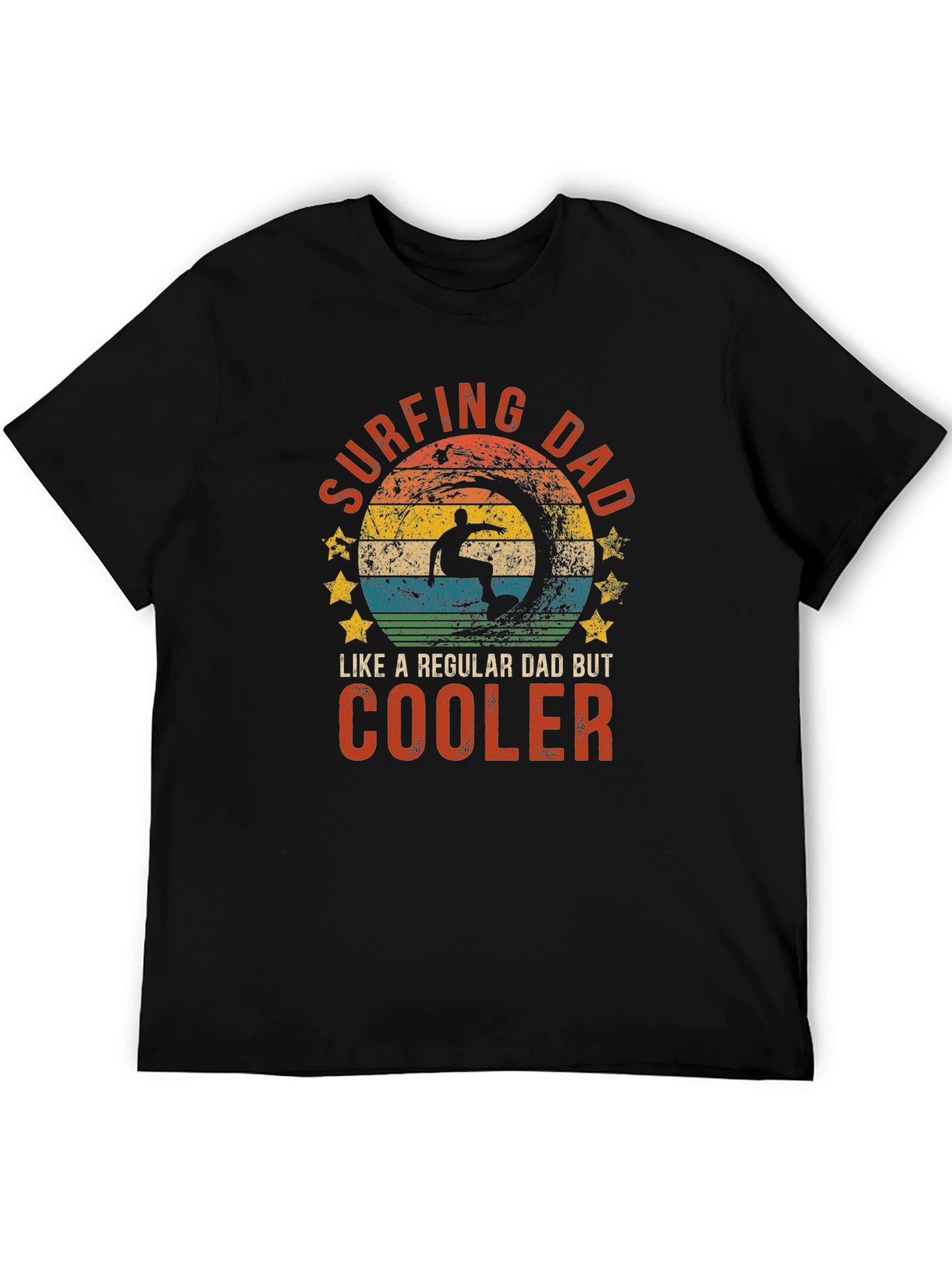 Surfing Dad T-Shirt: Cool Dad Edition