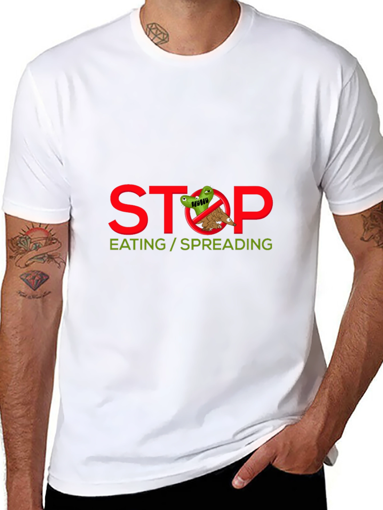 Stop Eating/Spreading T-Shirt