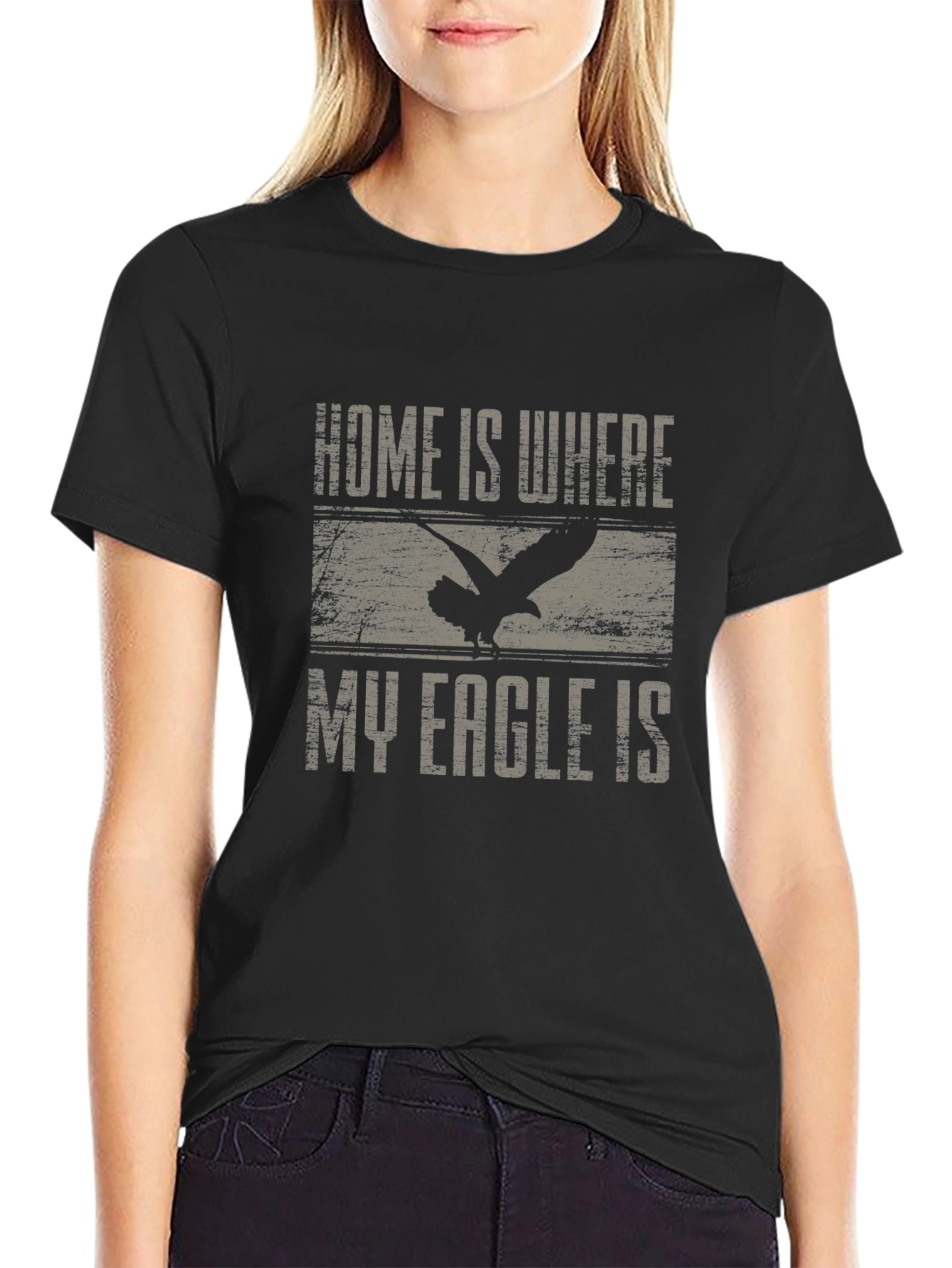 Home is Where My Eagle is Graphic Tee
