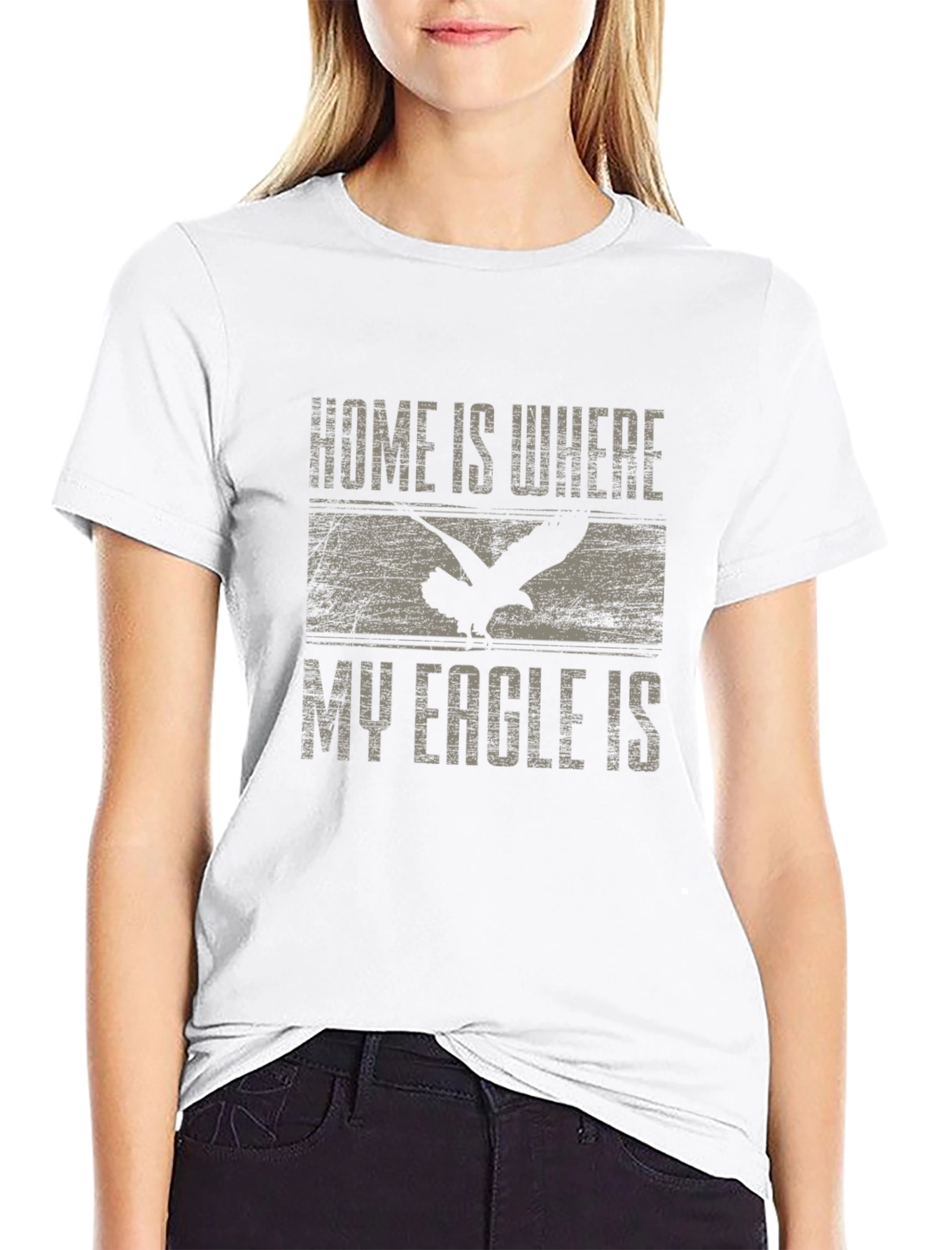 Home is Where My Eagle is Graphic Tee